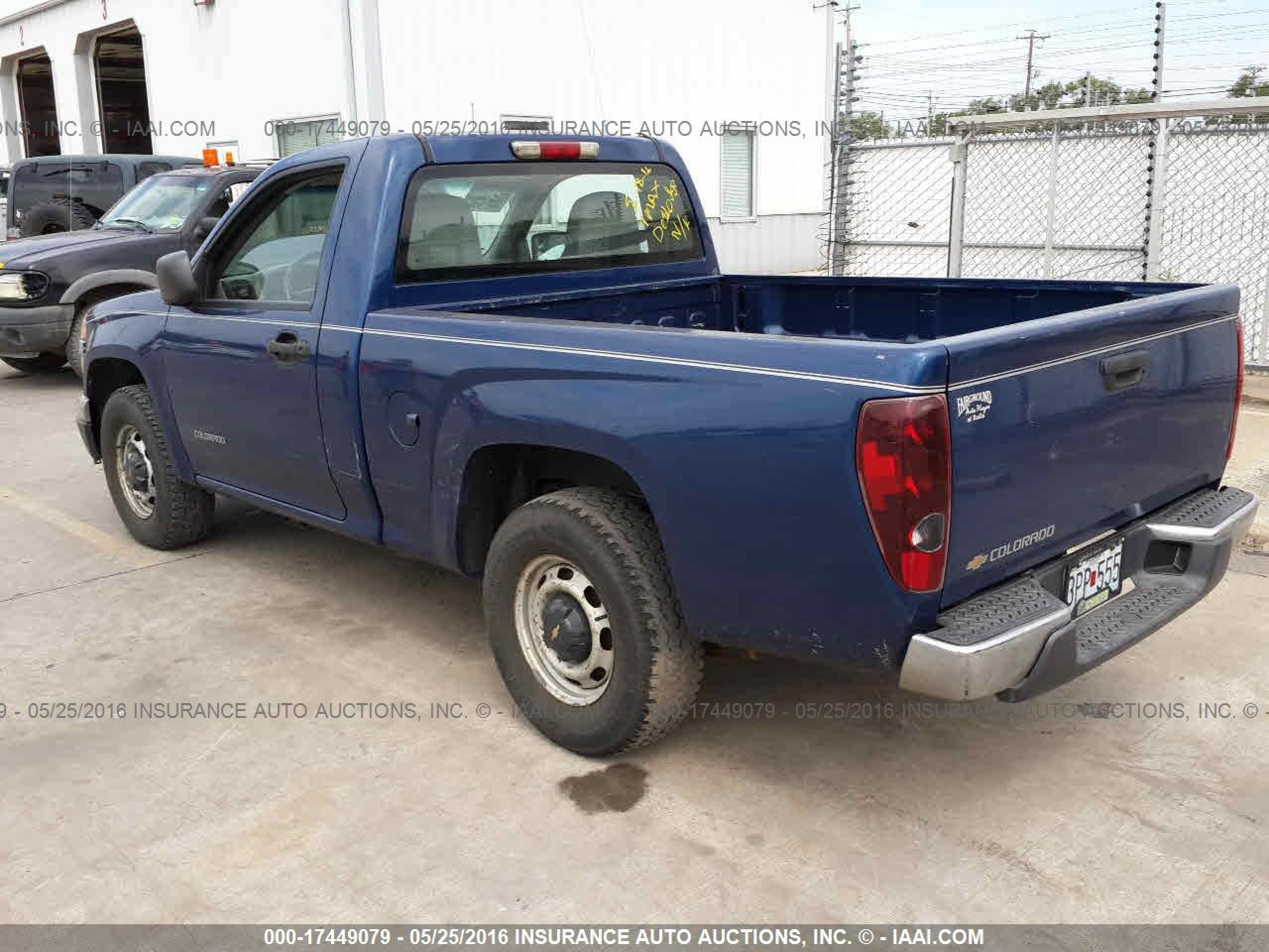 Photo 2 VIN: 1GCCS148958157869 - CHEVROLET COLORADO 