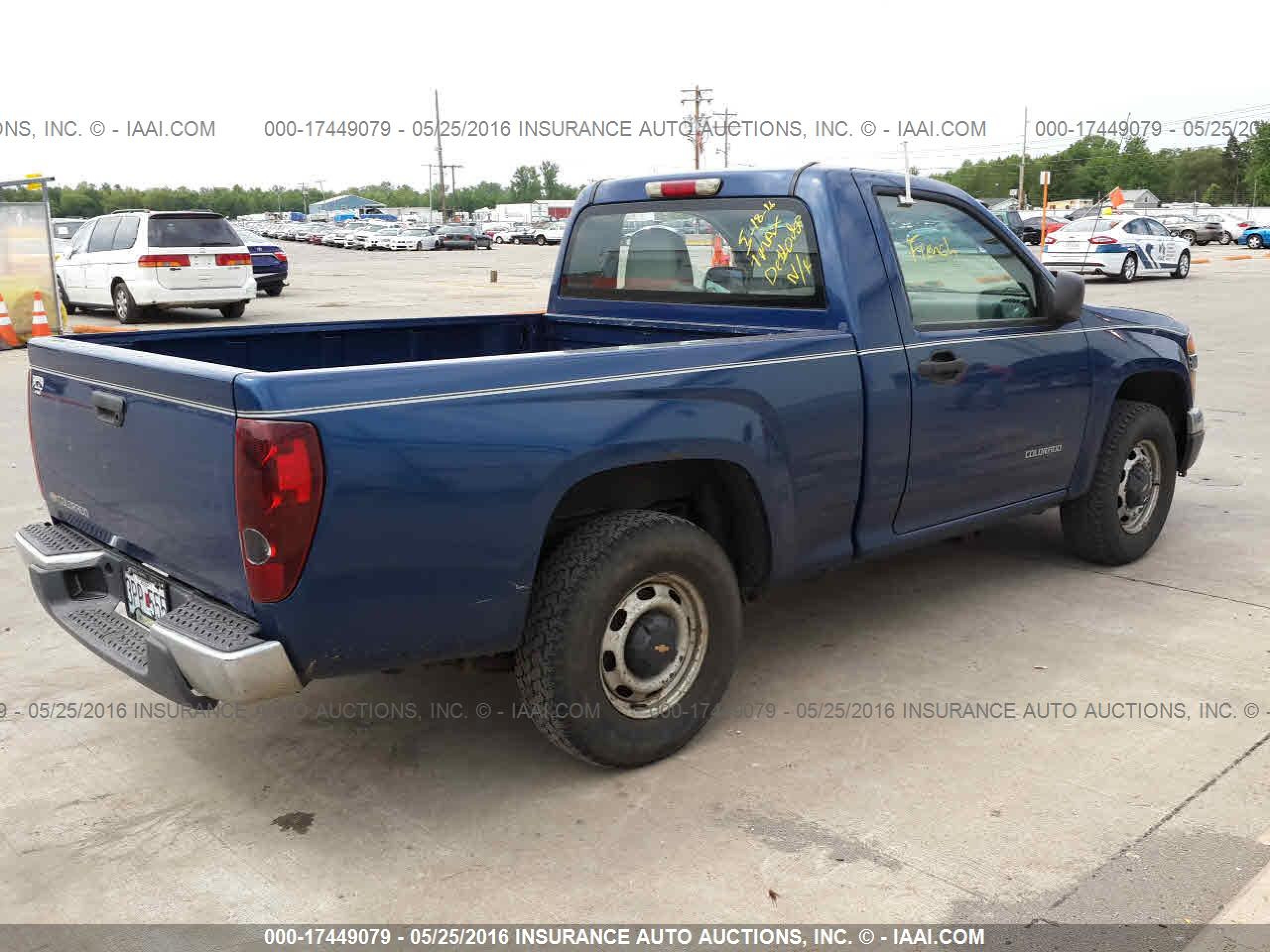 Photo 3 VIN: 1GCCS148958157869 - CHEVROLET COLORADO 