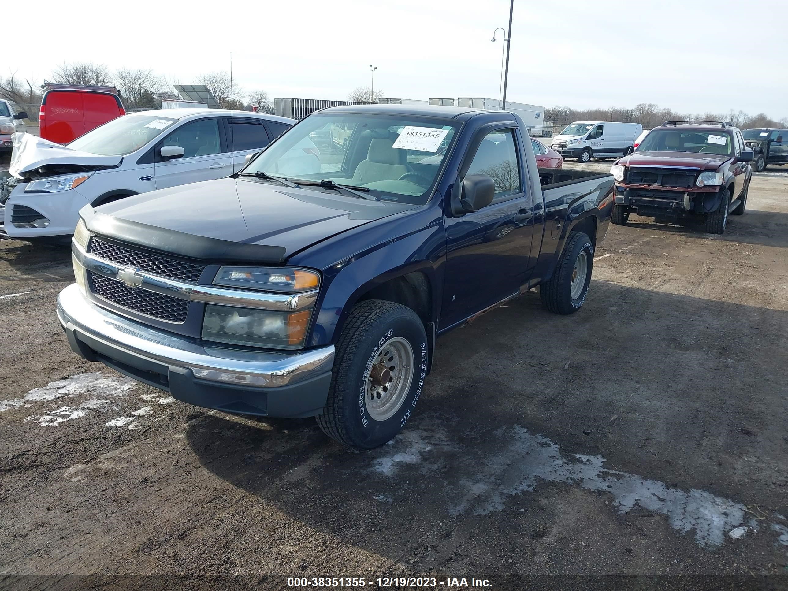 Photo 1 VIN: 1GCCS149378145650 - CHEVROLET COLORADO 