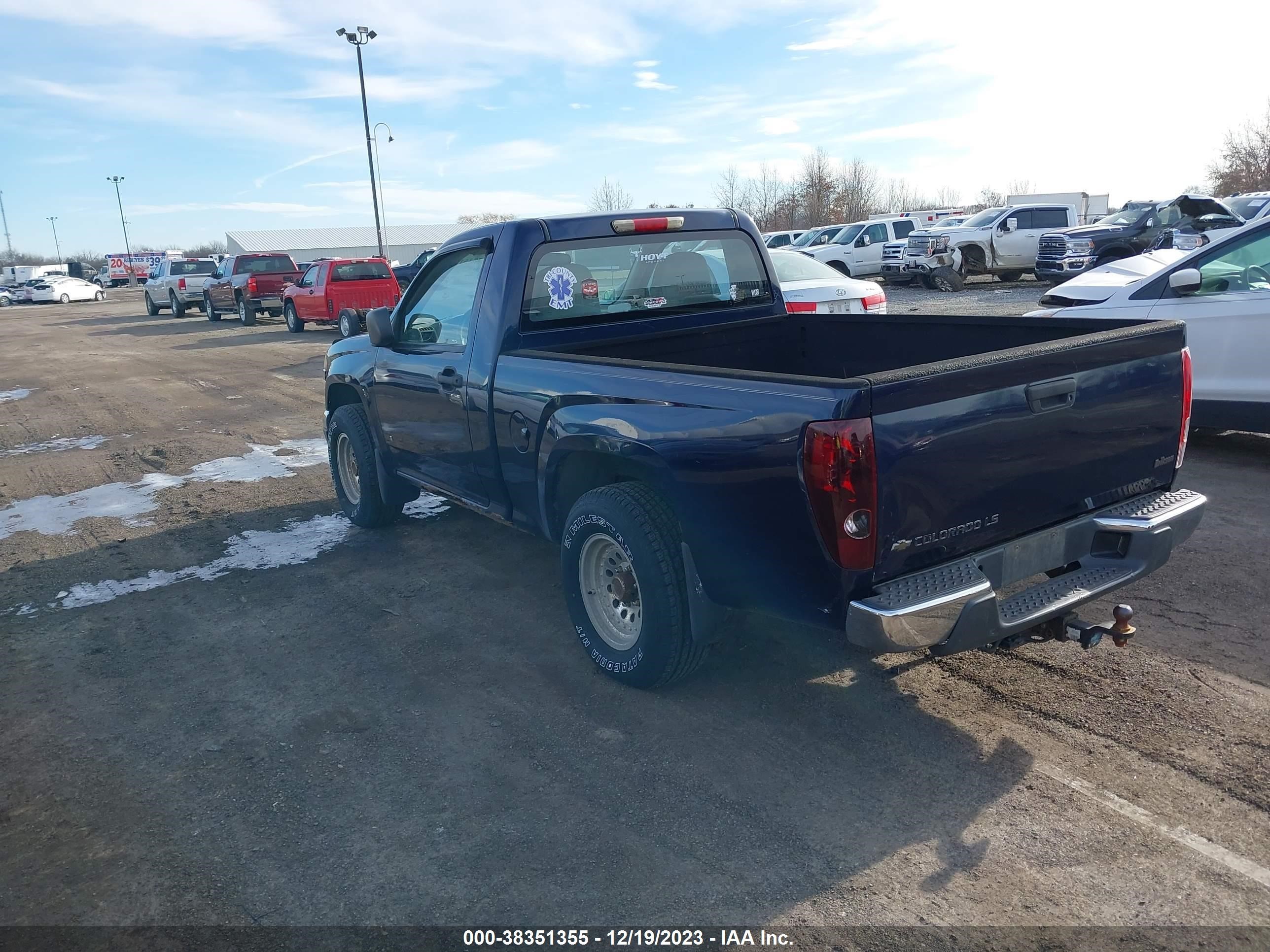 Photo 2 VIN: 1GCCS149378145650 - CHEVROLET COLORADO 