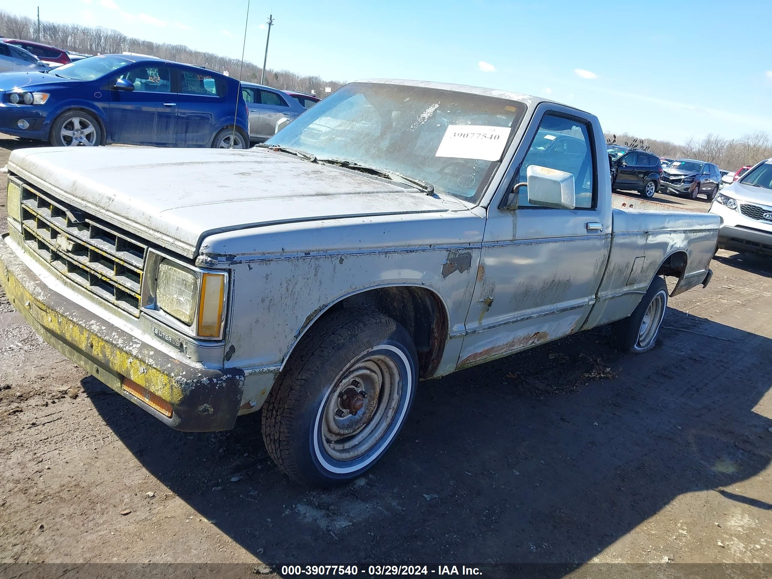 Photo 1 VIN: 1GCCS14B7F2195262 - CHEVROLET S-10 PICKUP 