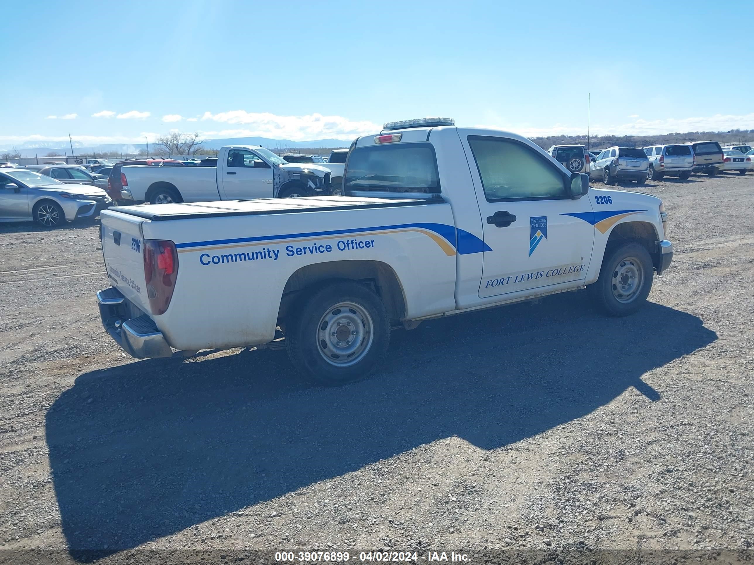 Photo 3 VIN: 1GCCS14E778221321 - CHEVROLET COLORADO 