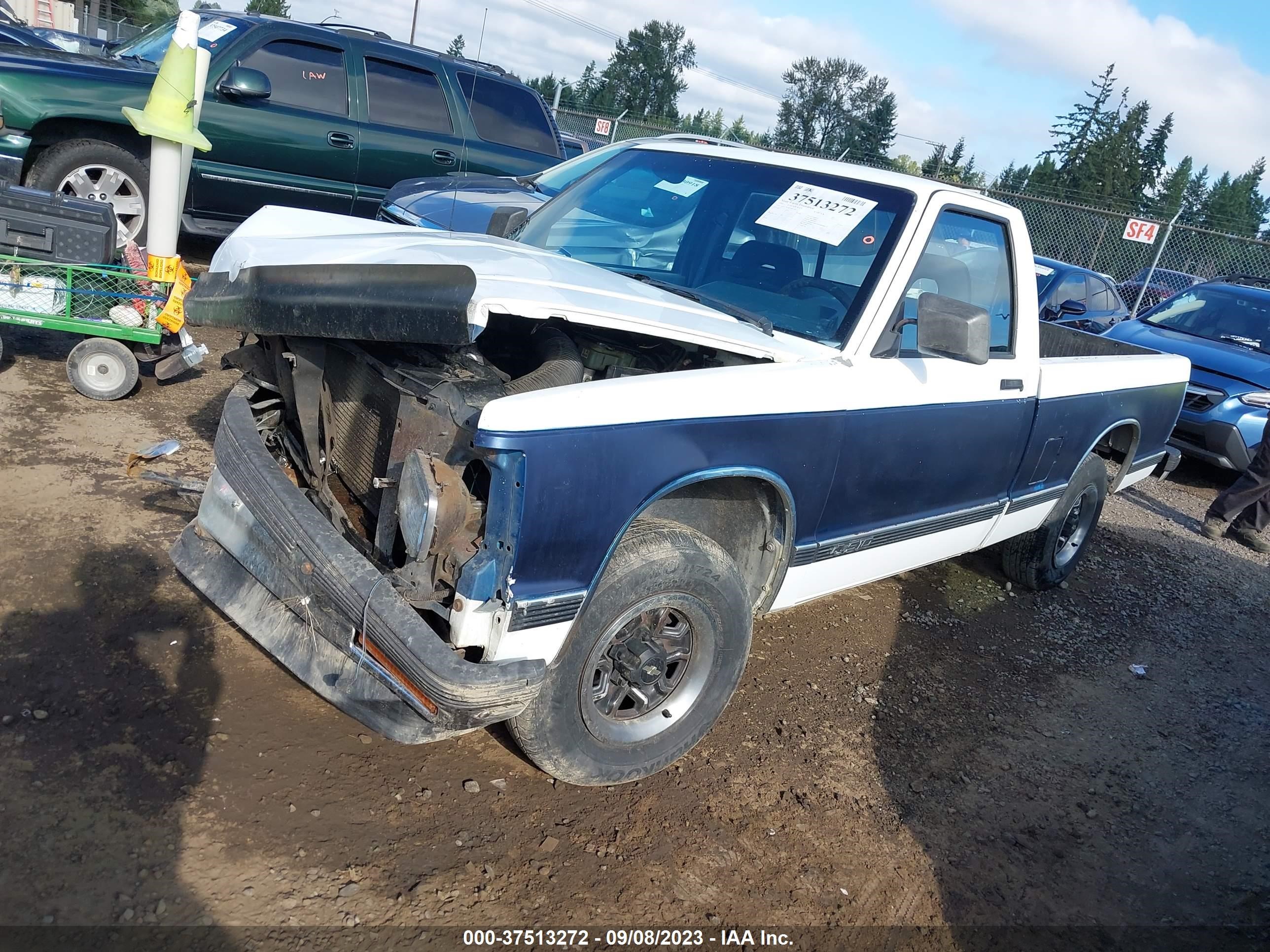 Photo 1 VIN: 1GCCS14R7N8175652 - CHEVROLET S-10 PICKUP 