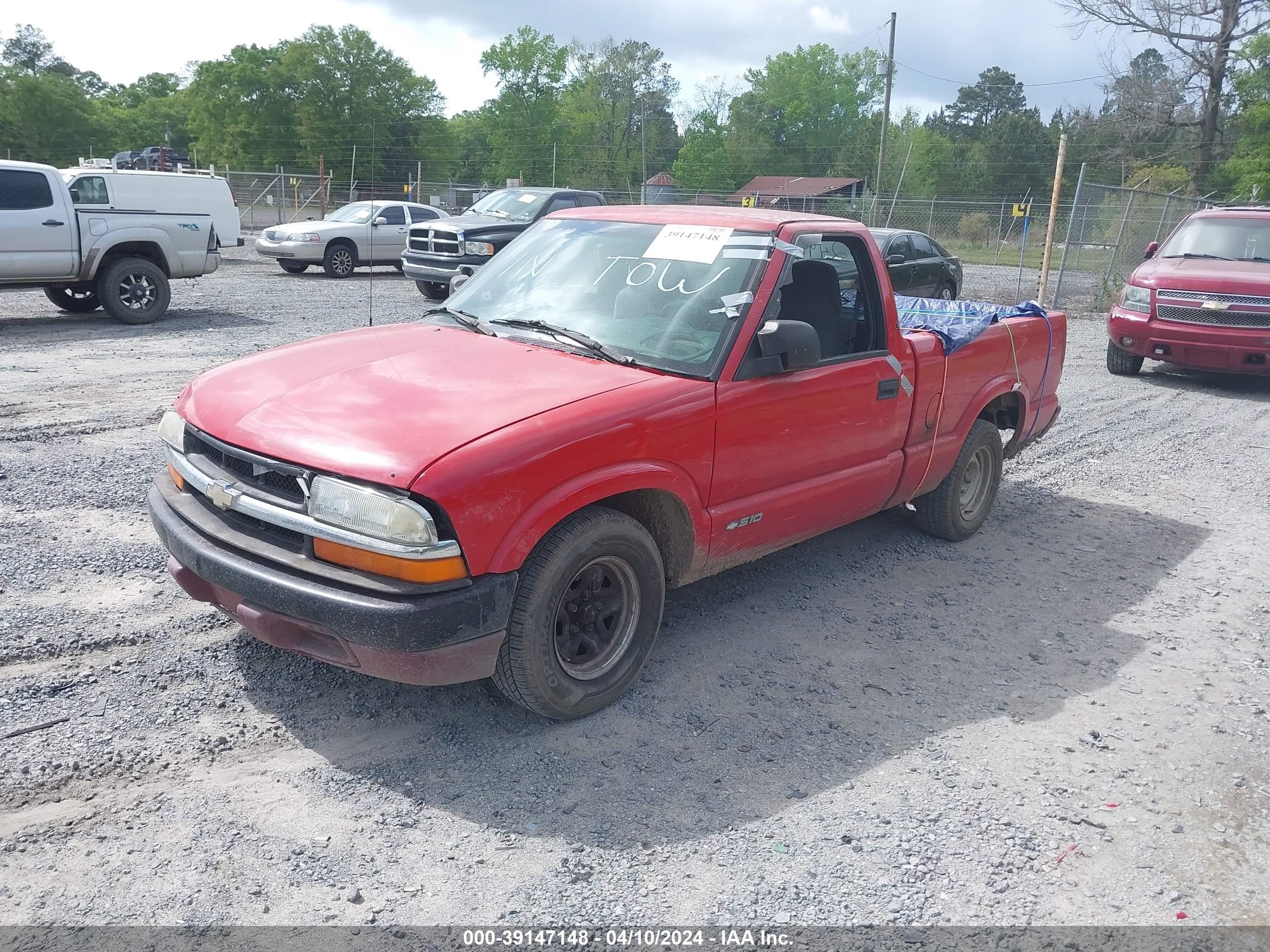 Photo 1 VIN: 1GCCS14W418249433 - CHEVROLET S-10 PICKUP 