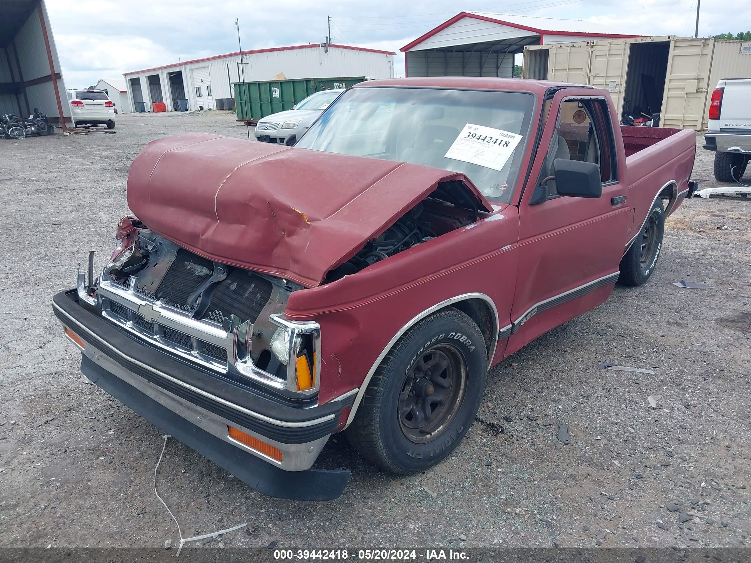 Photo 1 VIN: 1GCCS14Z6P8166248 - CHEVROLET S-10 PICKUP 