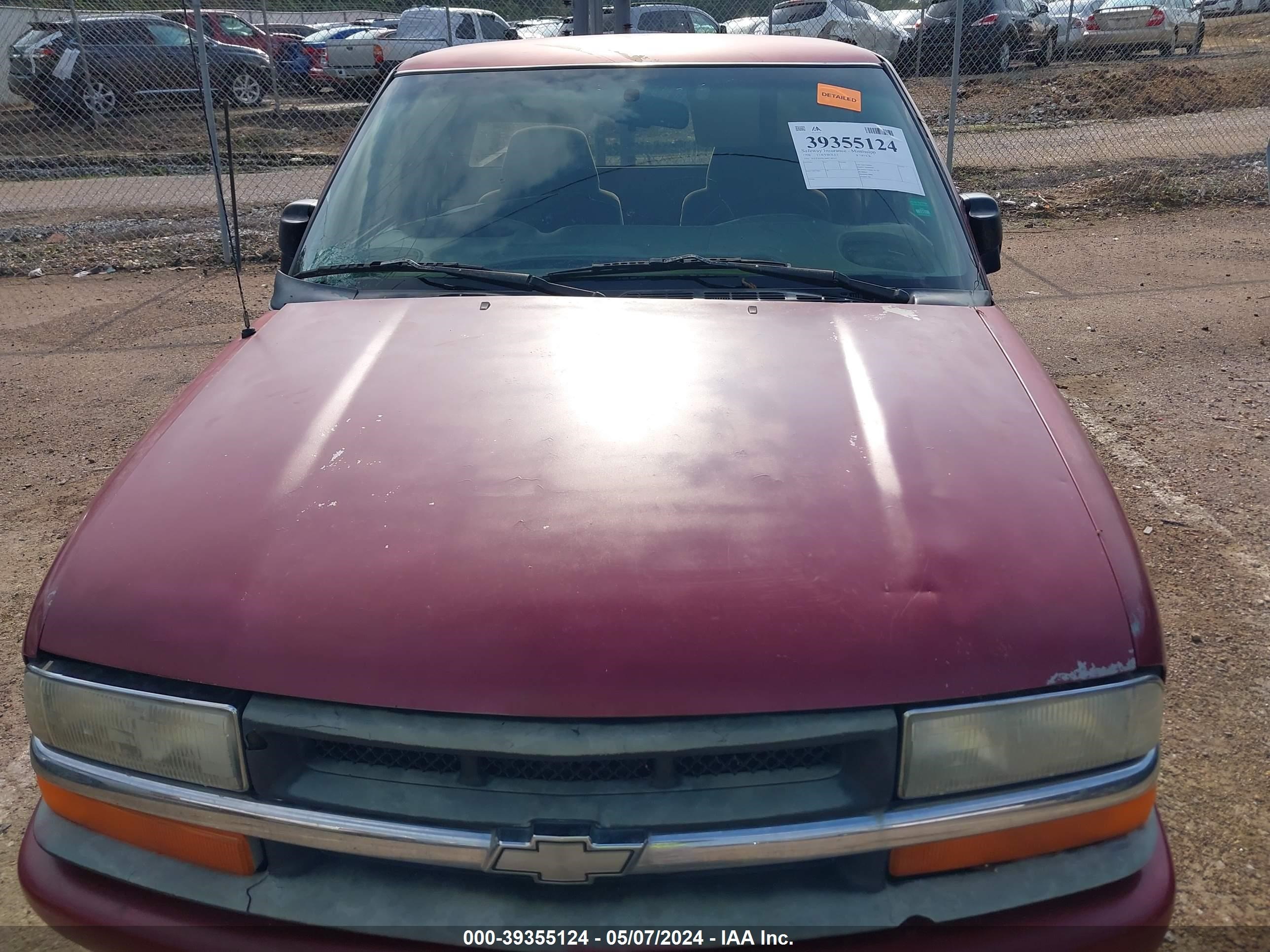 Photo 9 VIN: 1GCCS1945W8128747 - CHEVROLET S-10 PICKUP 