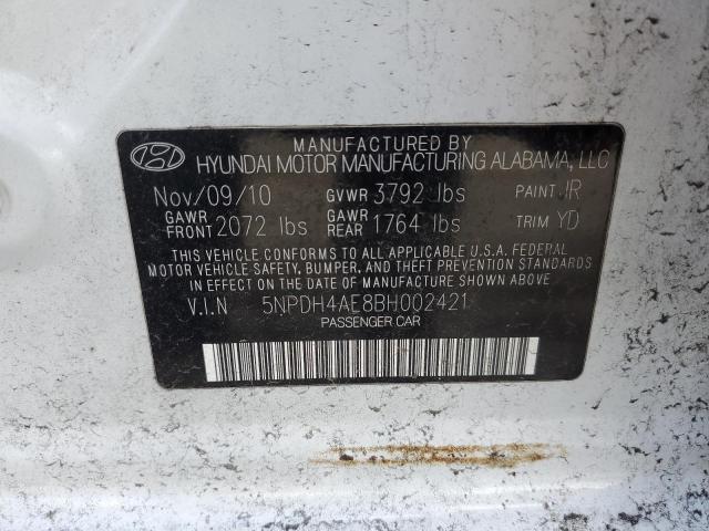 Photo 11 VIN: 1GCCS199278203692 - HYUNDAI ELANTRA 