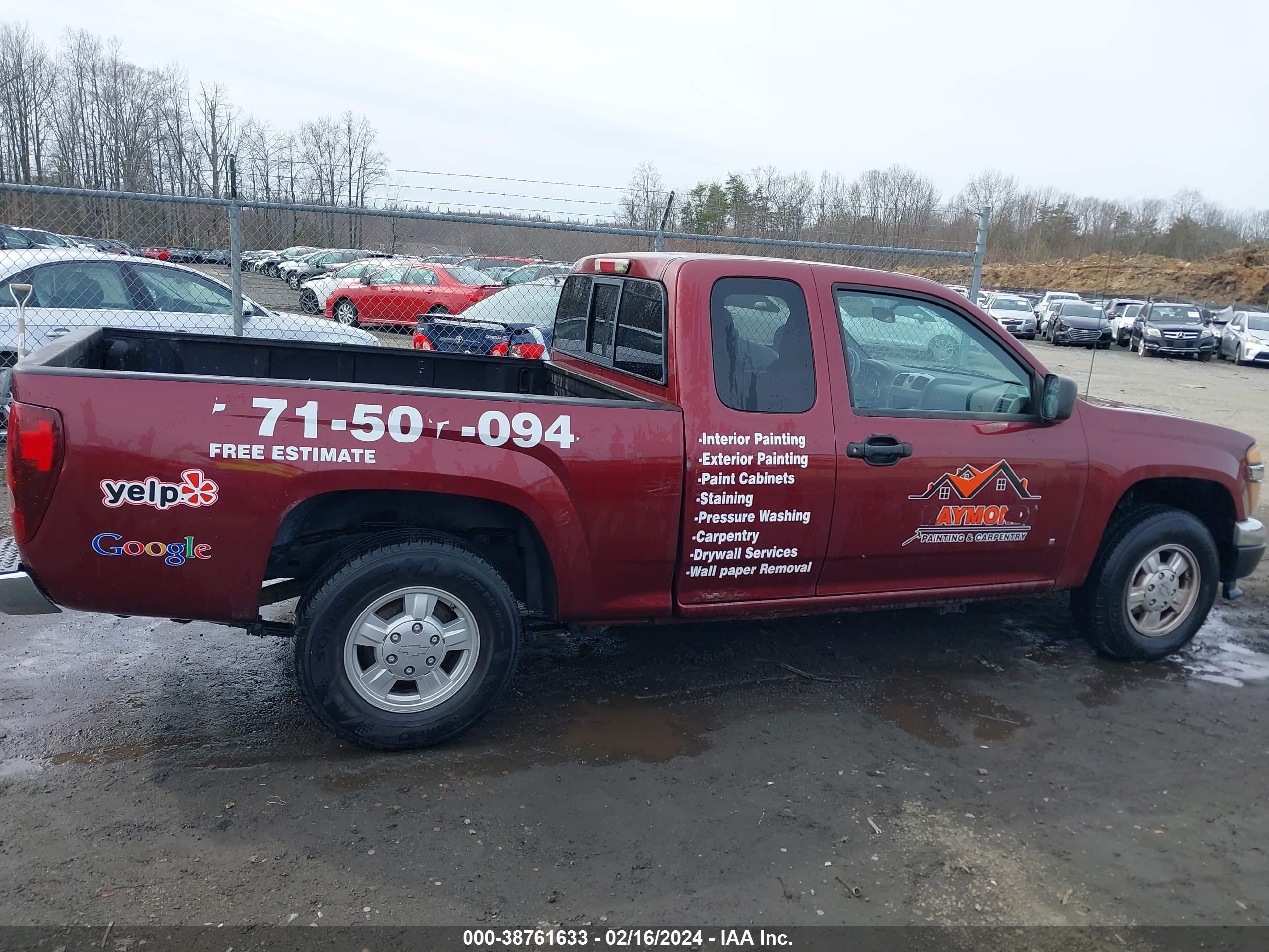 Photo 12 VIN: 1GCCS199278255811 - CHEVROLET COLORADO 