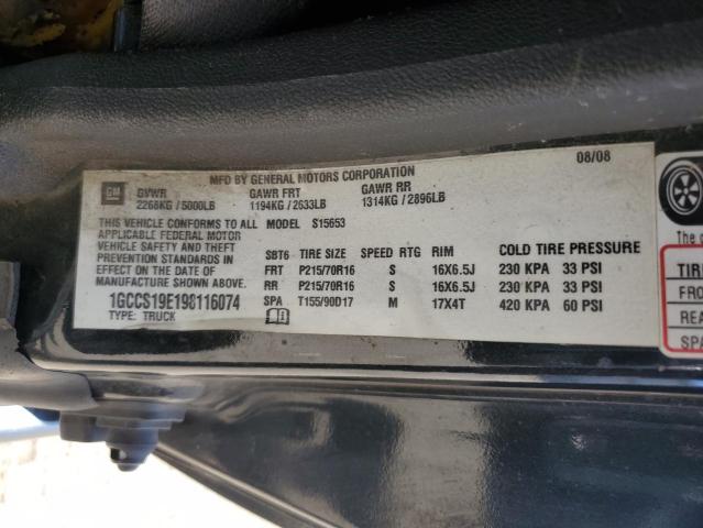 Photo 11 VIN: 1GCCS19E198116074 - CHEVROLET COLORADO 