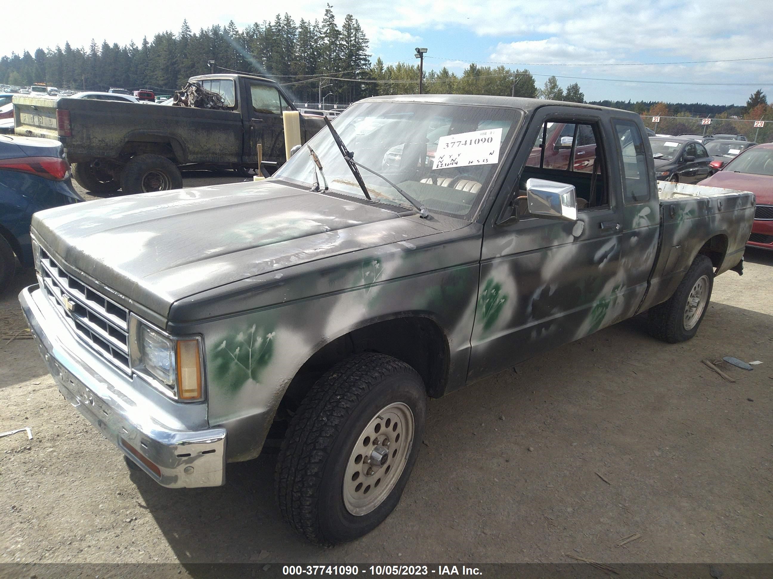 Photo 1 VIN: 1GCCT14RXG2191444 - CHEVROLET S-10 PICKUP 