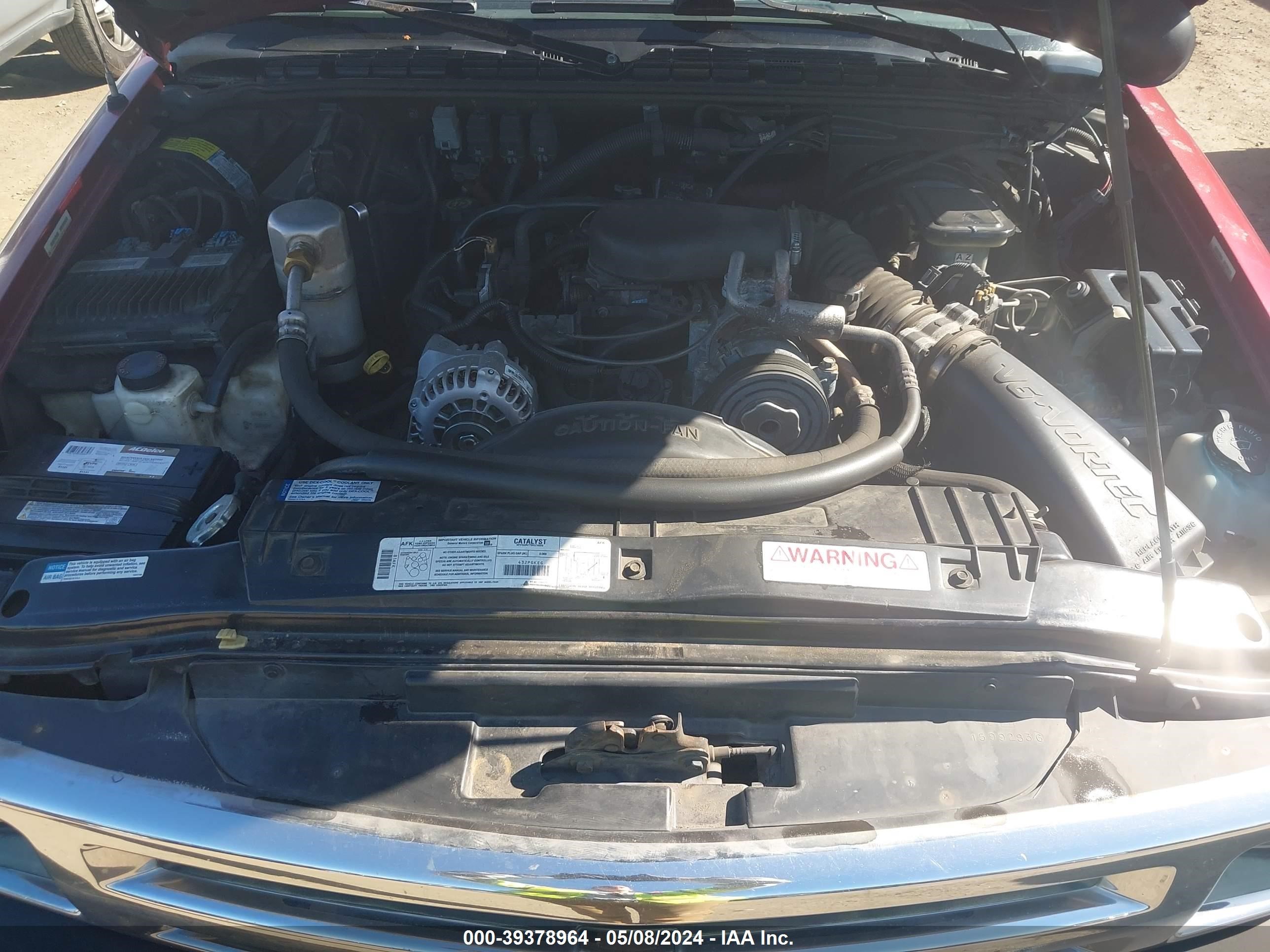 Photo 9 VIN: 1GCCT19W2V8171794 - CHEVROLET NULL 