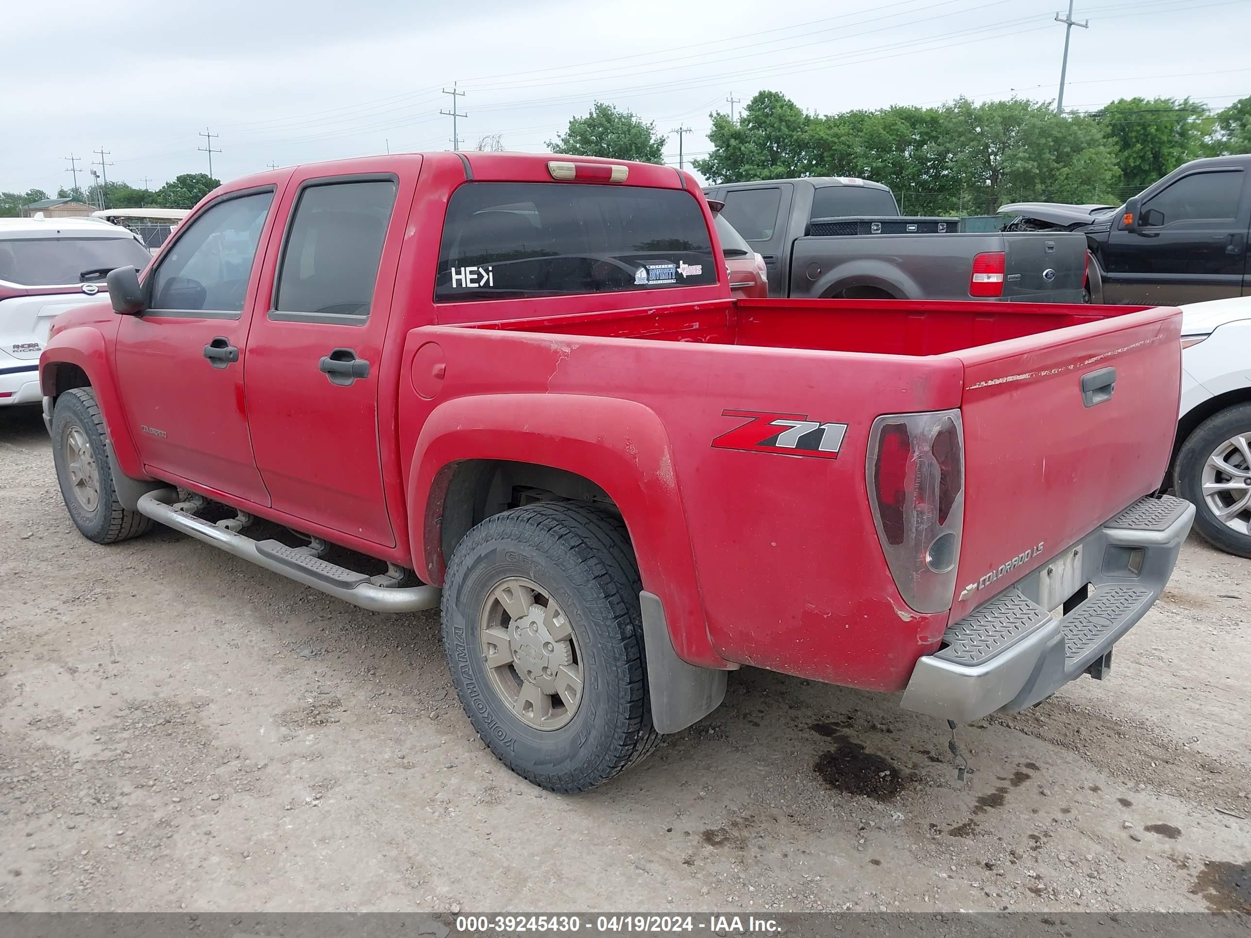 Photo 2 VIN: 1GCDS136558120189 - CHEVROLET COLORADO 