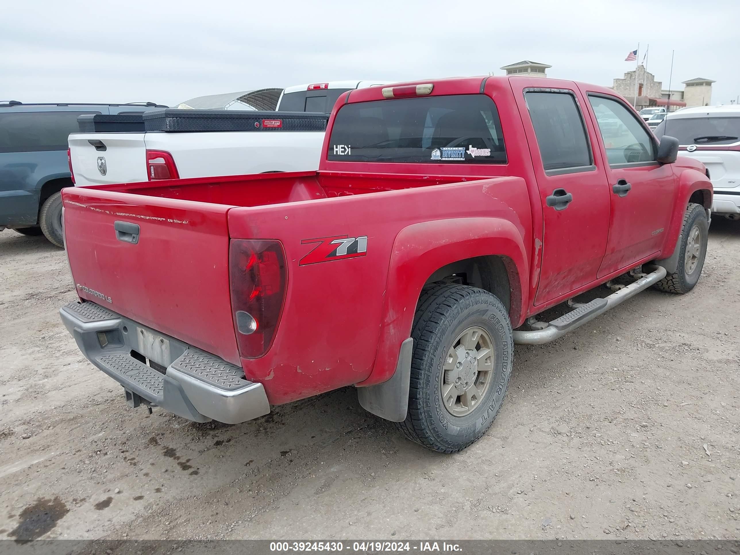 Photo 3 VIN: 1GCDS136558120189 - CHEVROLET COLORADO 