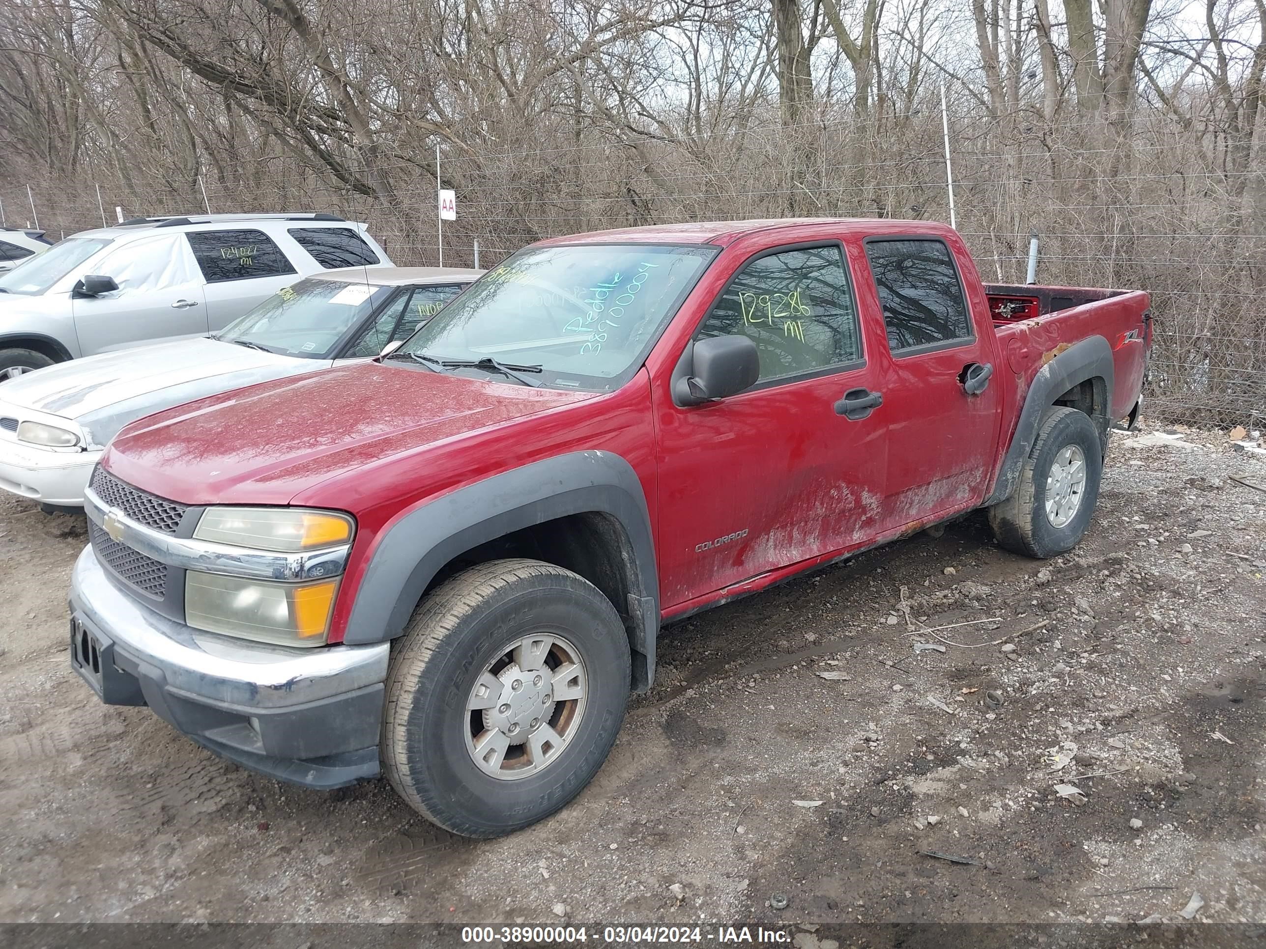 Photo 1 VIN: 1GCDS136X58119037 - CHEVROLET COLORADO 