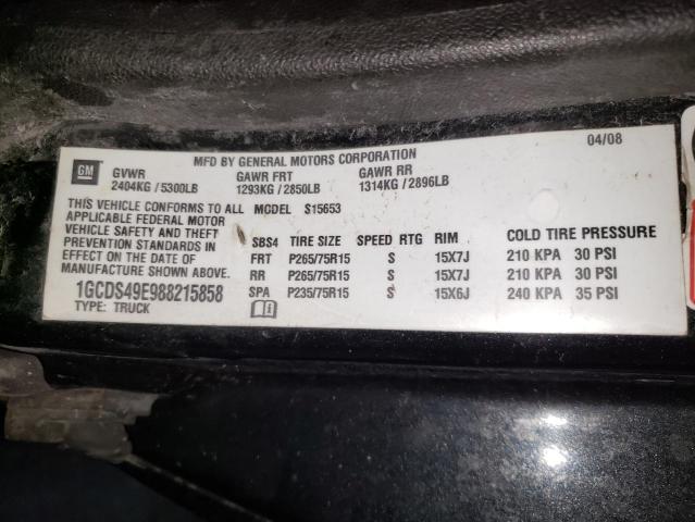 Photo 11 VIN: 1GCDS49E988215858 - CHEVROLET COLORADO 