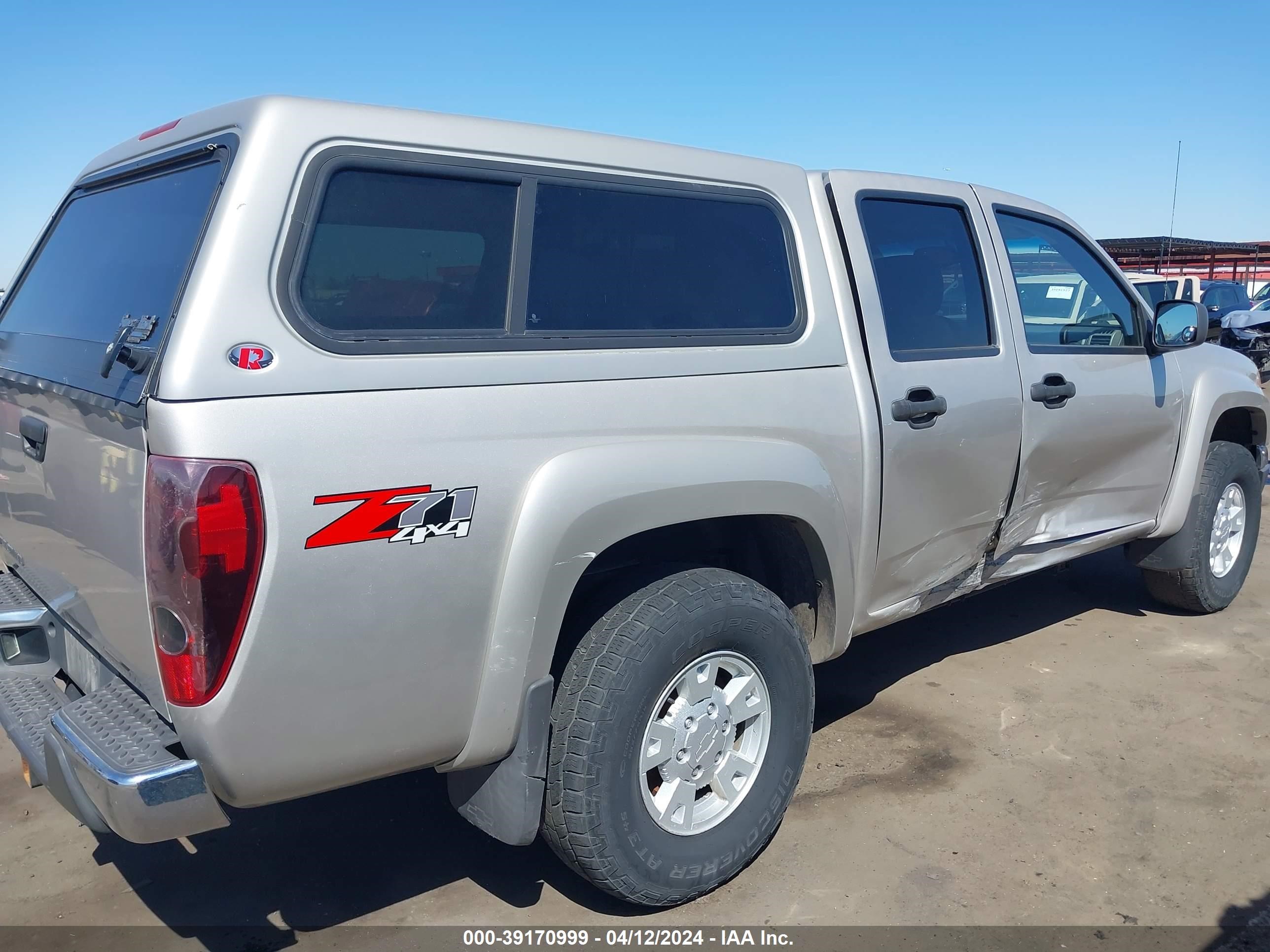 Photo 5 VIN: 1GCDT136168258732 - CHEVROLET COLORADO 