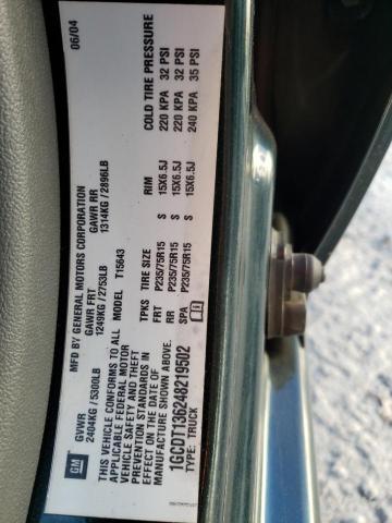 Photo 11 VIN: 1GCDT136248219502 - CHEVROLET COLORADO 