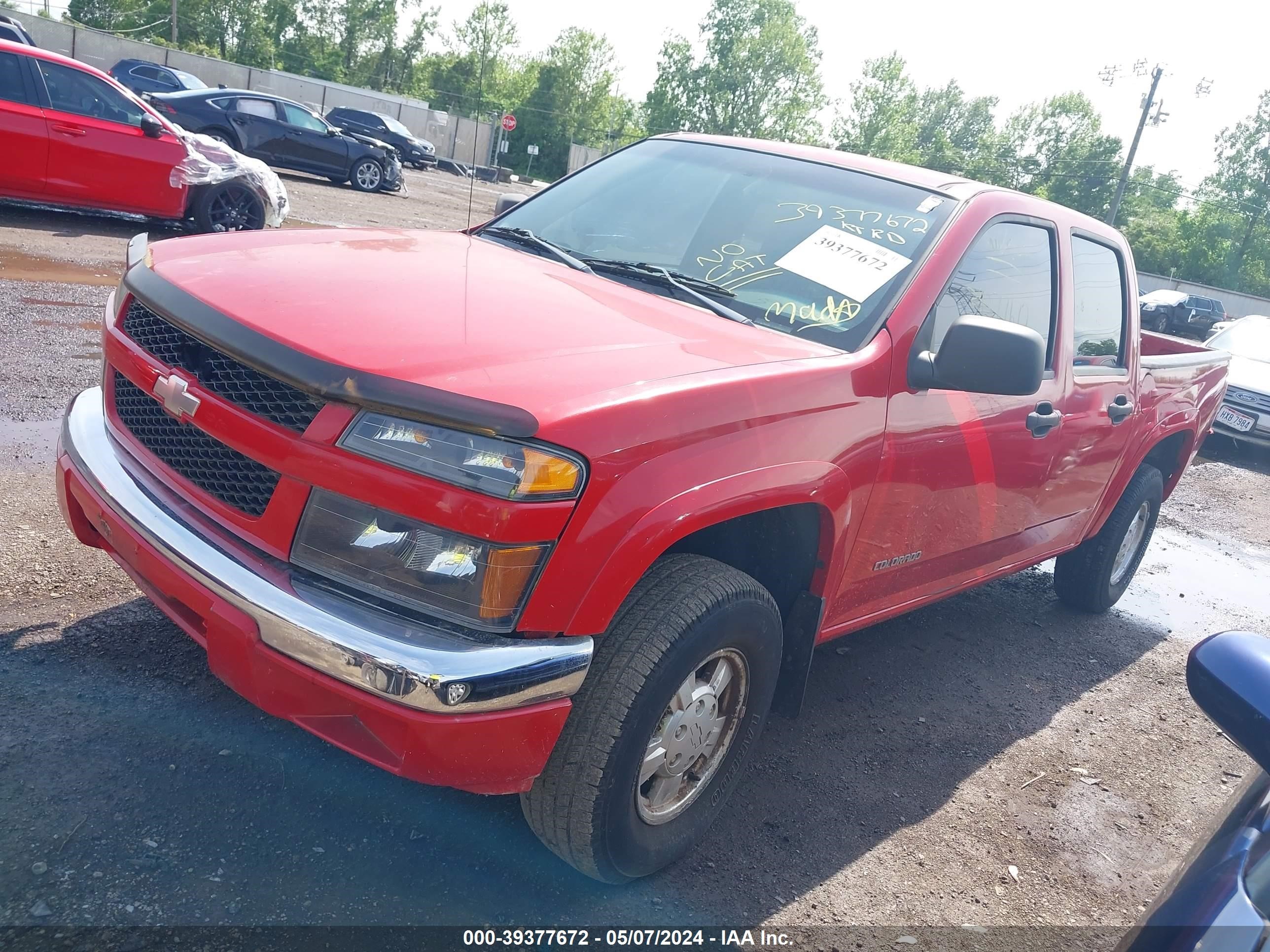 Photo 1 VIN: 1GCDT136258237693 - CHEVROLET COLORADO 