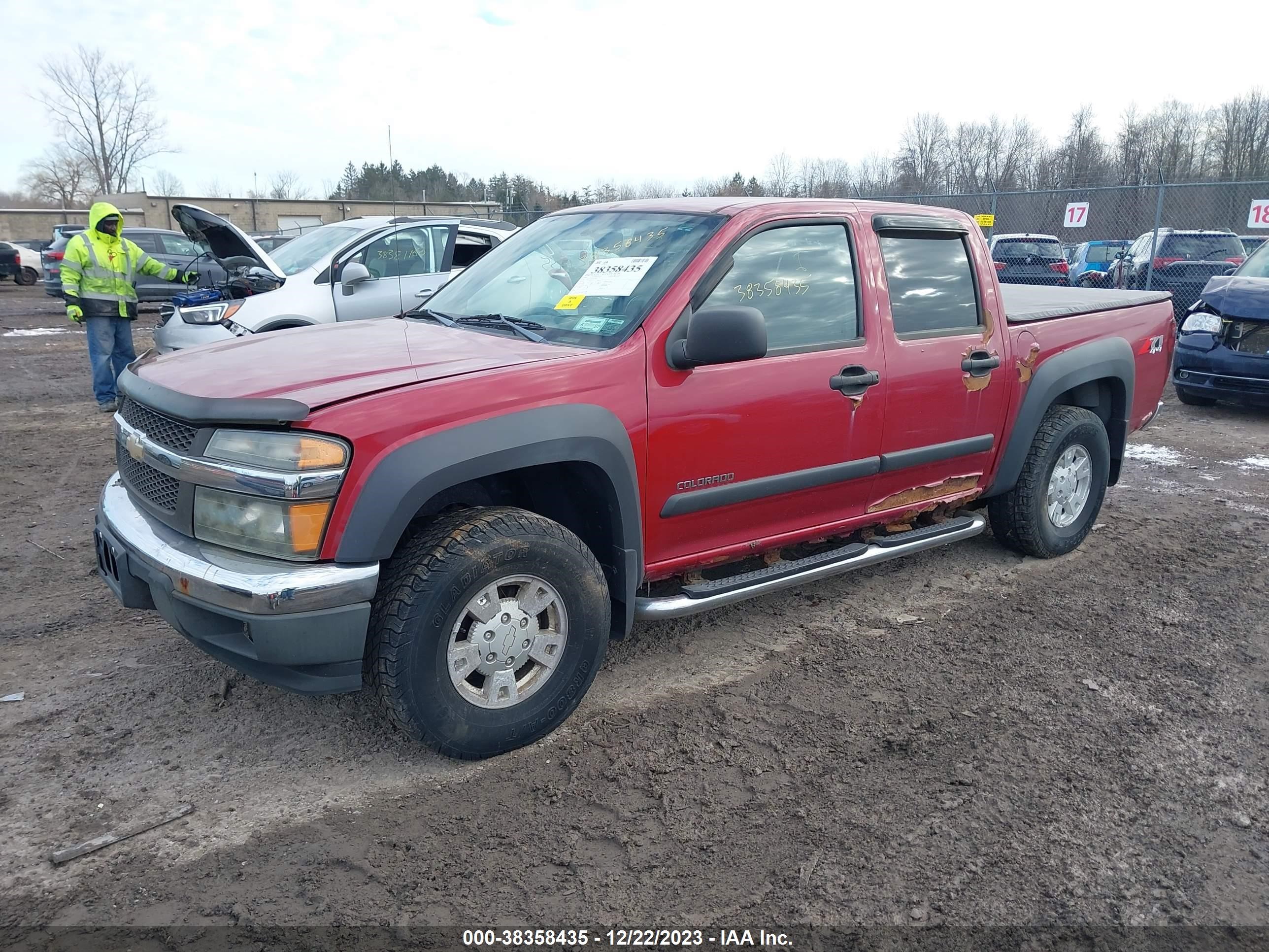 Photo 1 VIN: 1GCDT136358228923 - CHEVROLET COLORADO 