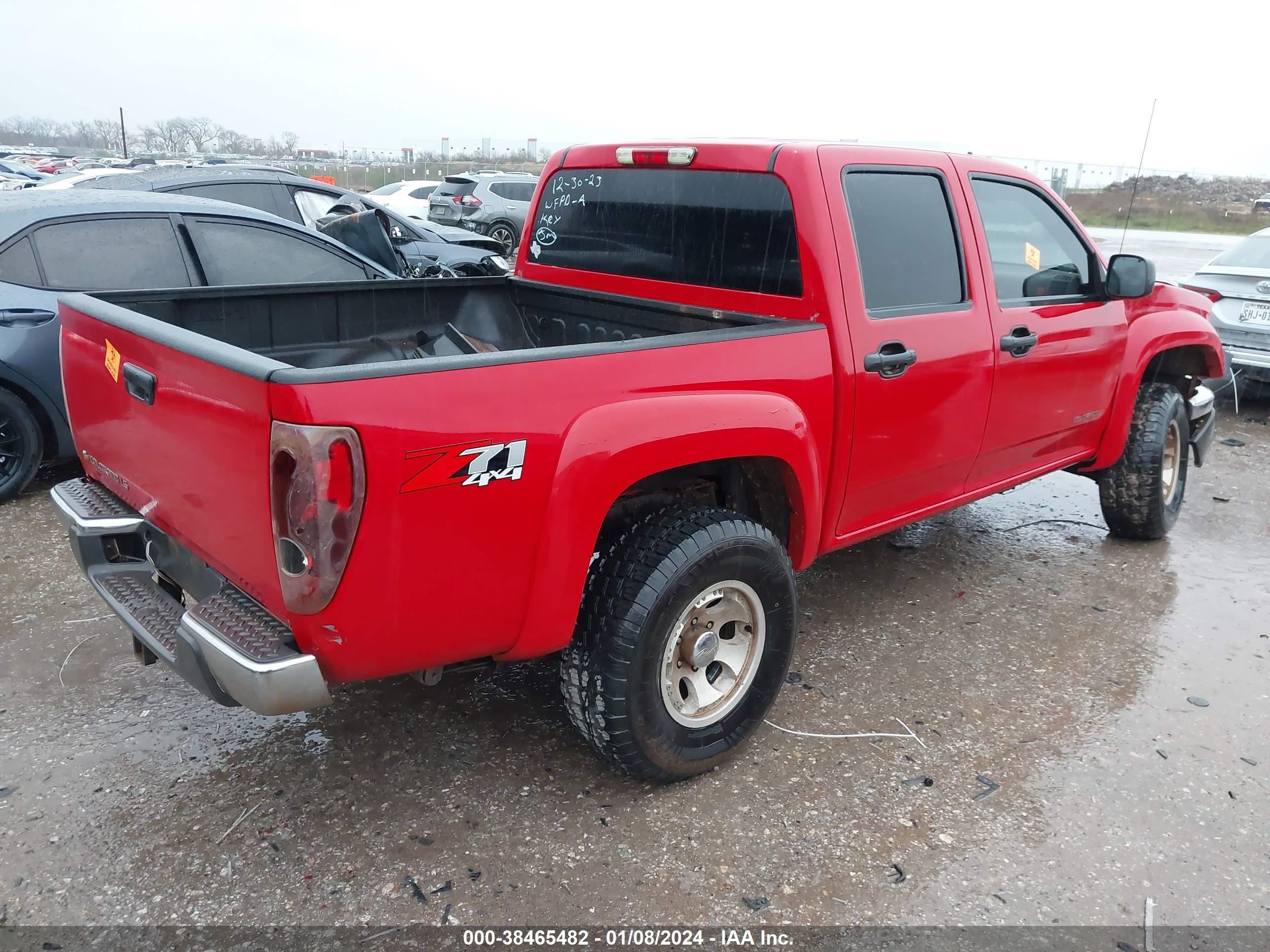 Photo 3 VIN: 1GCDT136458185788 - CHEVROLET COLORADO 