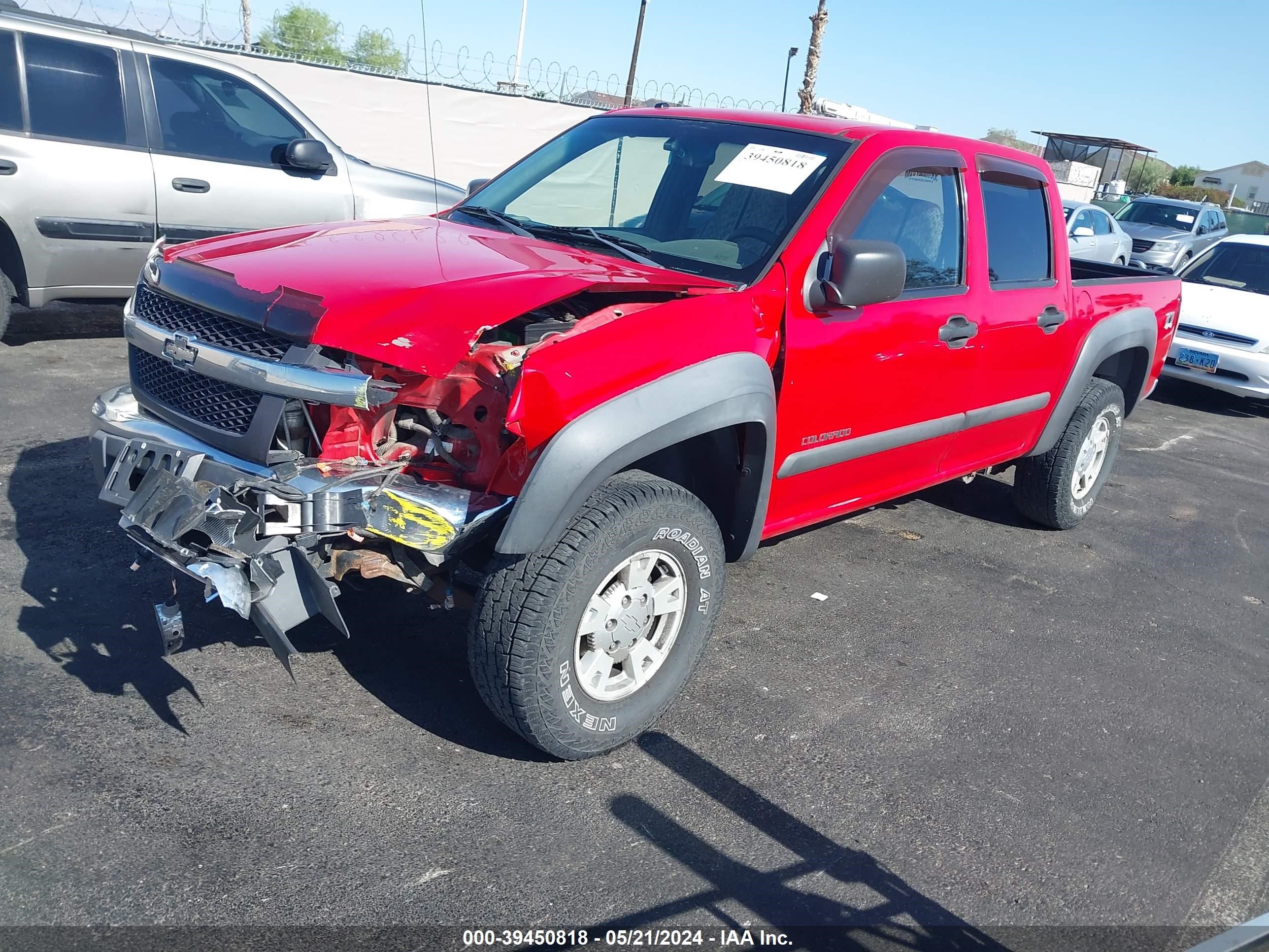 Photo 1 VIN: 1GCDT136458228476 - CHEVROLET COLORADO 