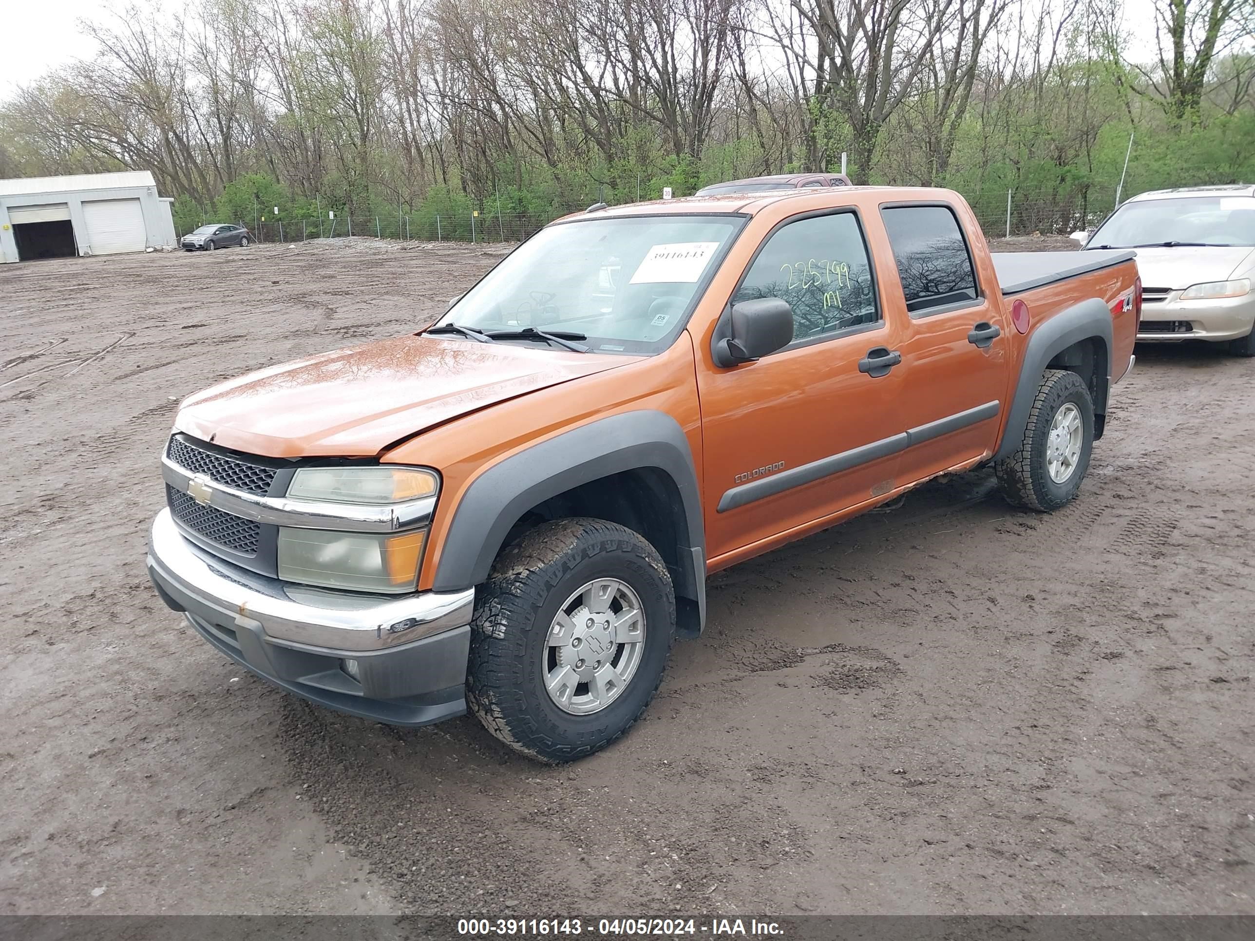 Photo 1 VIN: 1GCDT136858220137 - CHEVROLET COLORADO 