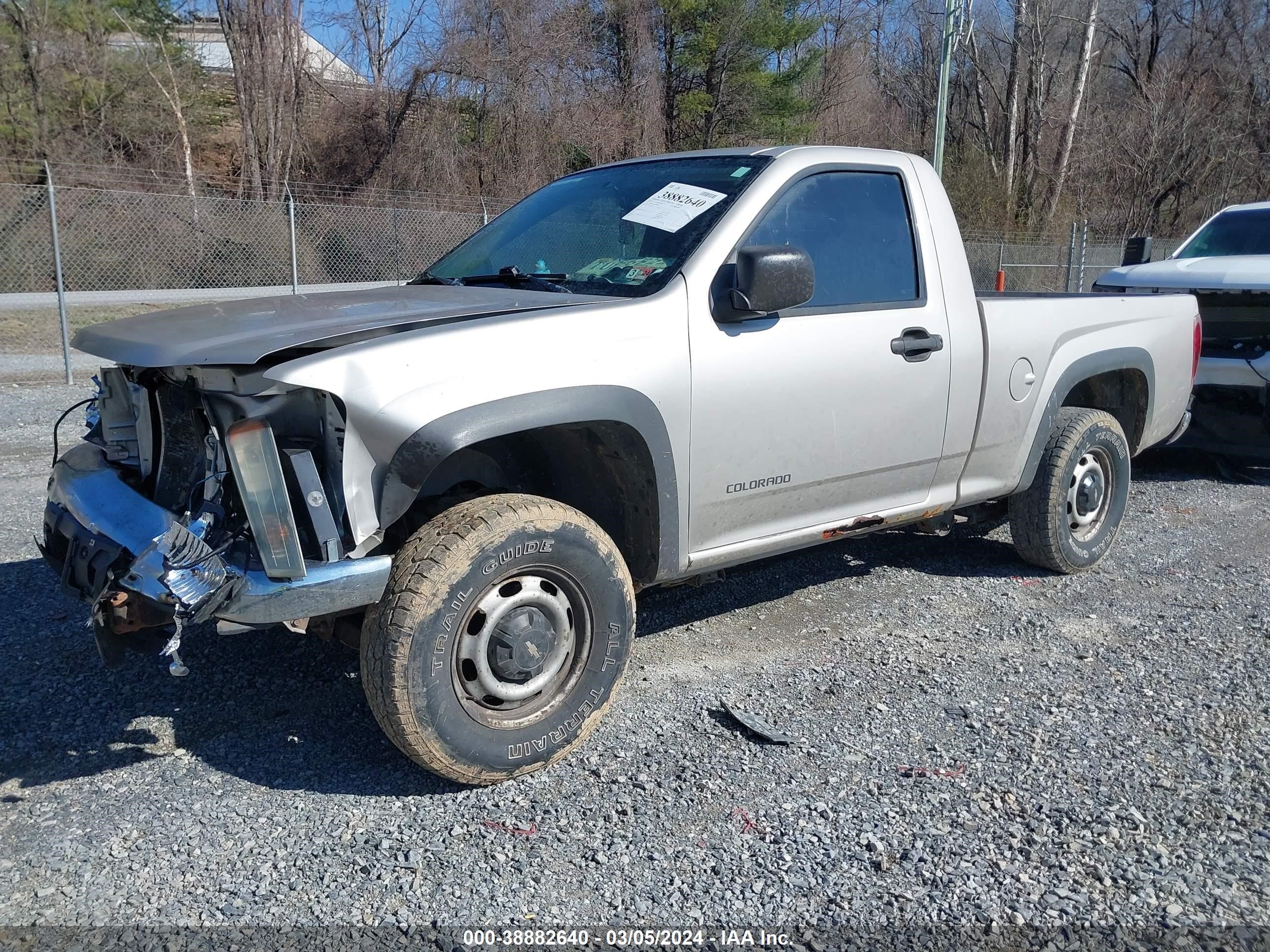 Photo 1 VIN: 1GCDT148158245042 - CHEVROLET COLORADO 