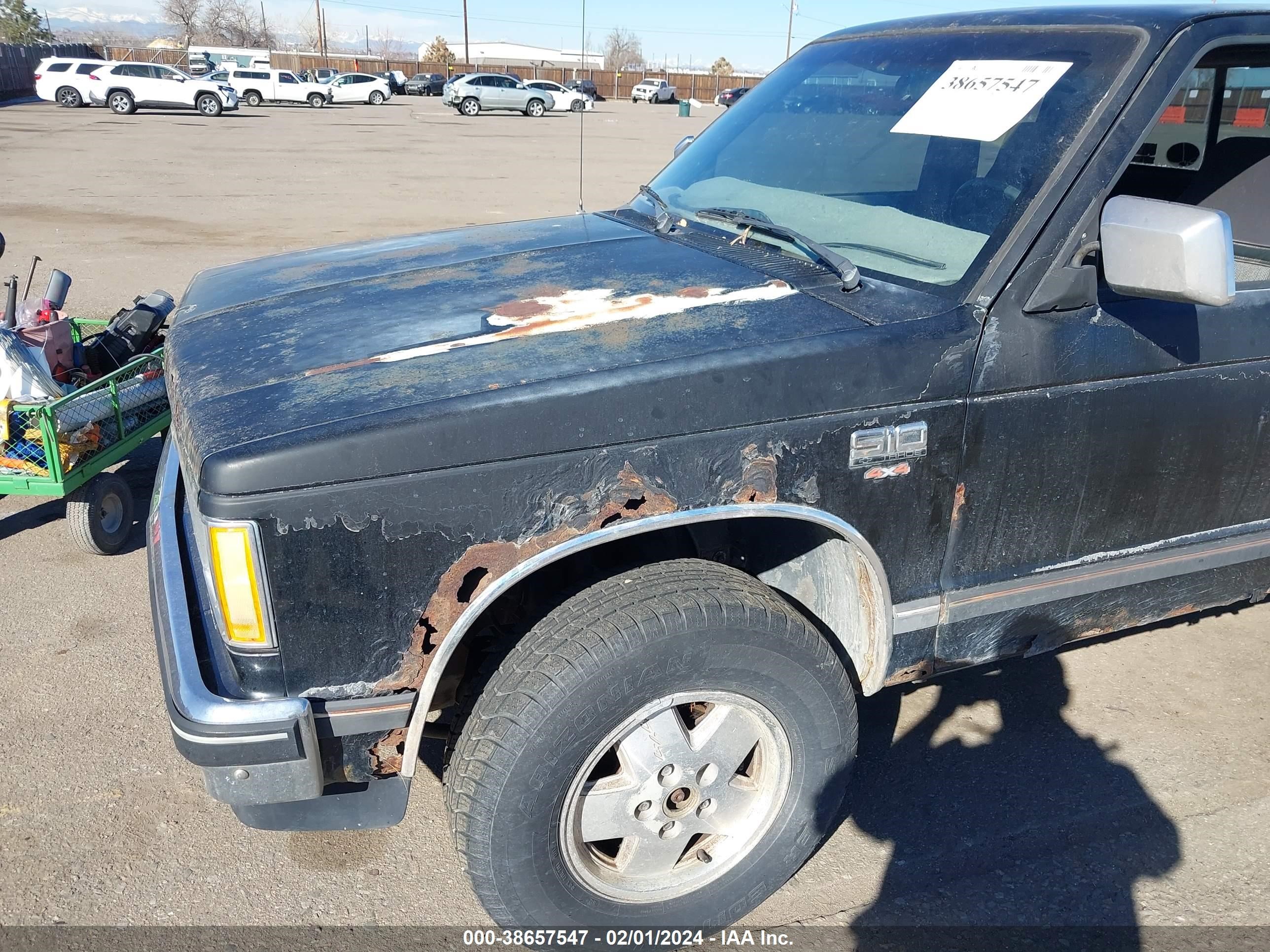 Photo 5 VIN: 1GCDT14B6F2255081 - CHEVROLET S-10 PICKUP 