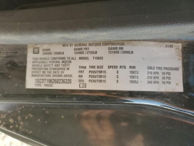 Photo 11 VIN: 1GCDT196268236326 - CHEVROLET COLORADO 