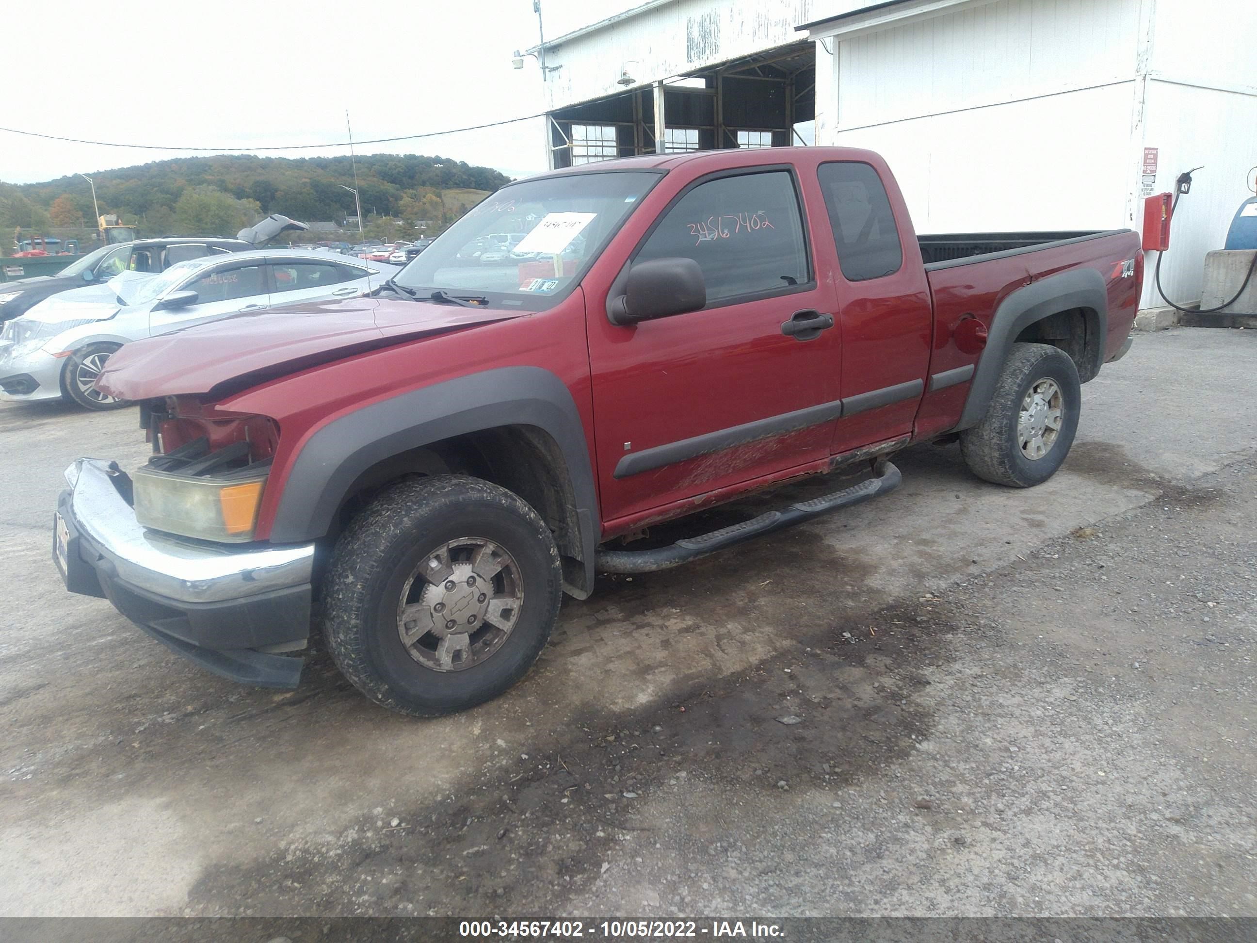 Photo 1 VIN: 1GCDT196668256921 - CHEVROLET COLORADO 