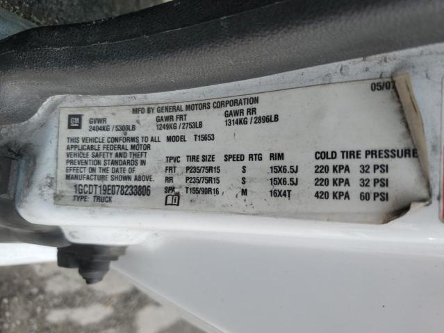 Photo 11 VIN: 1GCDT19E078233806 - CHEVROLET COLORADO 