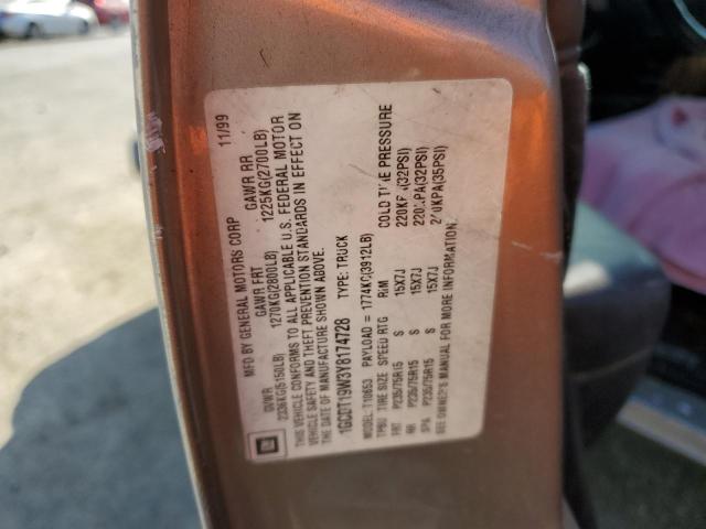 Photo 11 VIN: 1GCDT19W3Y8174728 - CHEVROLET S10 