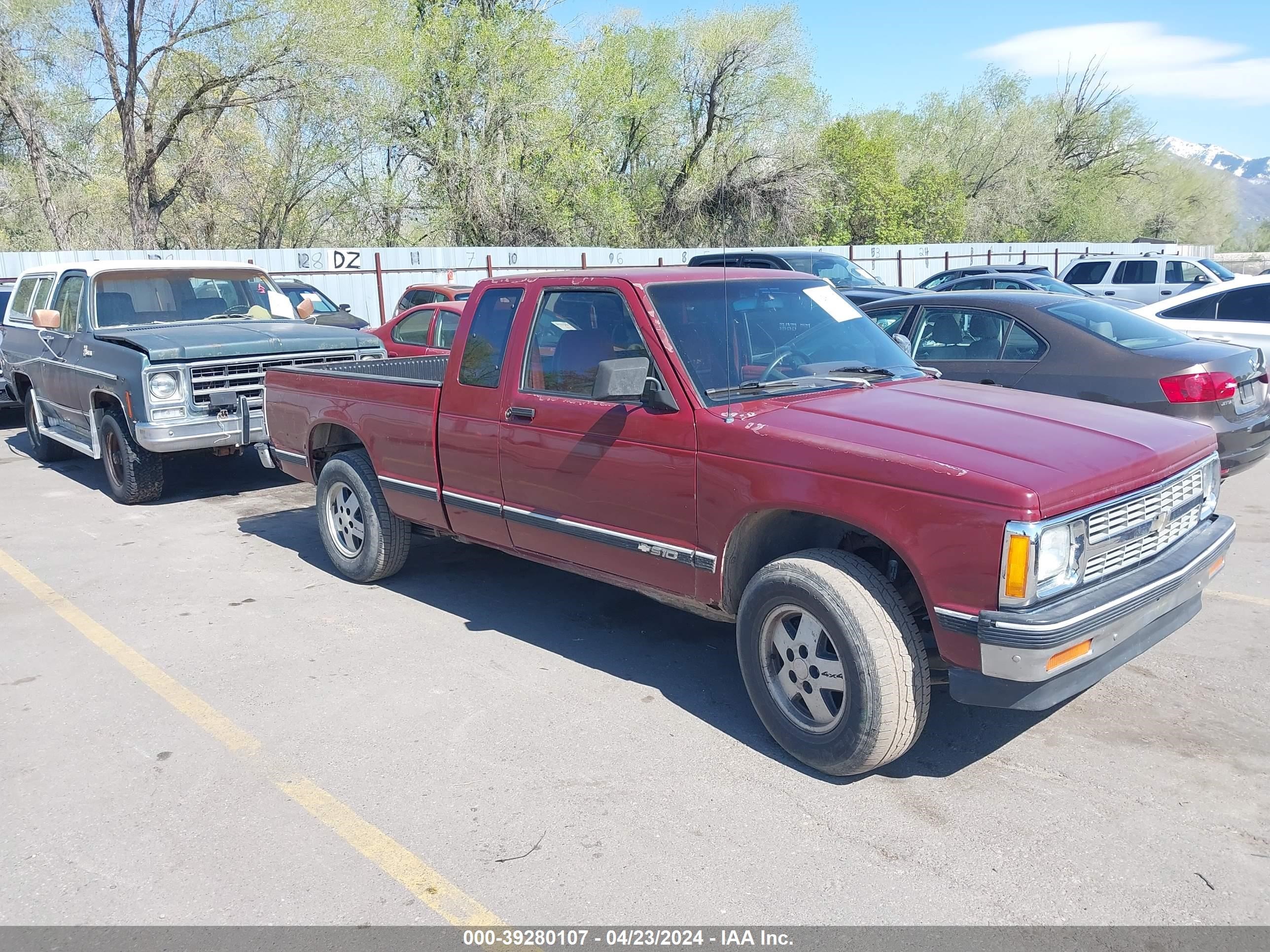 Photo 0 VIN: 1GCDT19Z3M0188230 - CHEVROLET S-10 PICKUP 