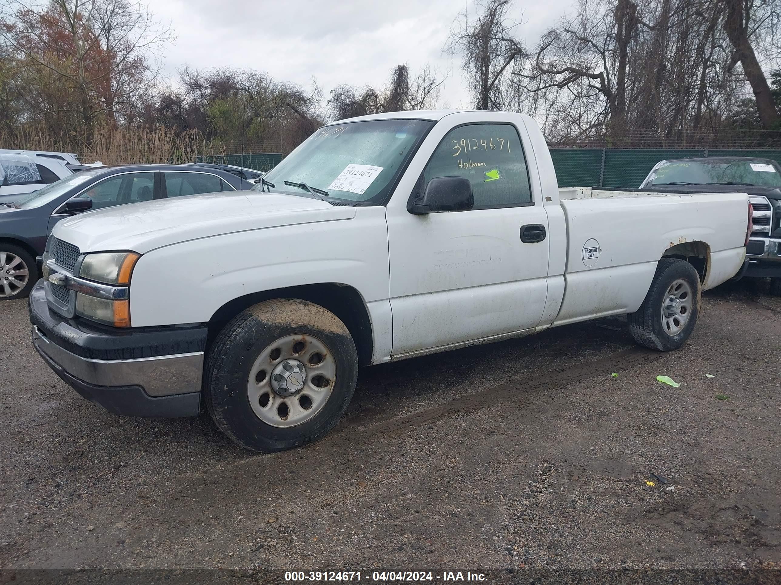 Photo 1 VIN: 1GCEC14V35Z357636 - CHEVROLET SILVERADO 