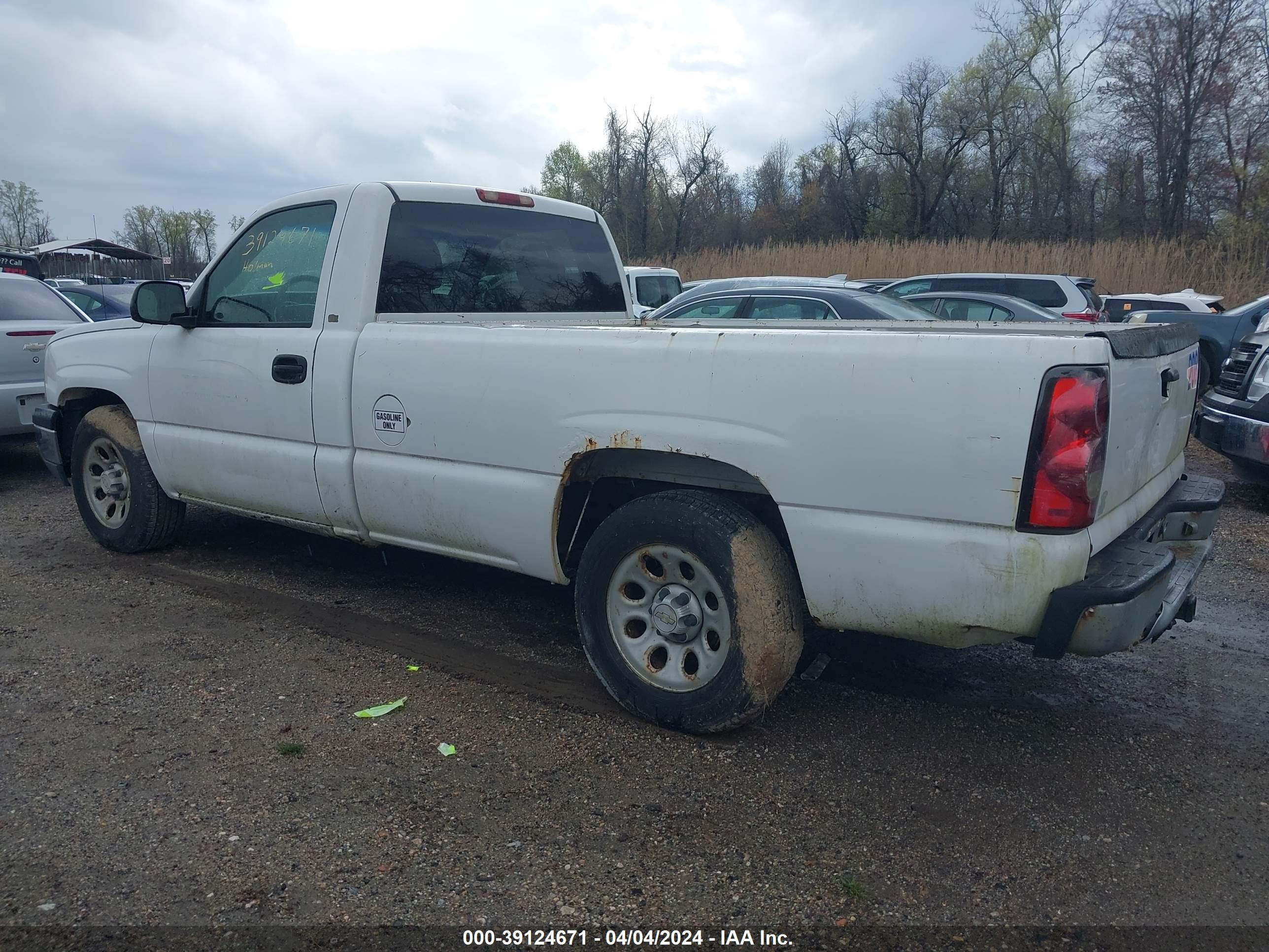 Photo 2 VIN: 1GCEC14V35Z357636 - CHEVROLET SILVERADO 