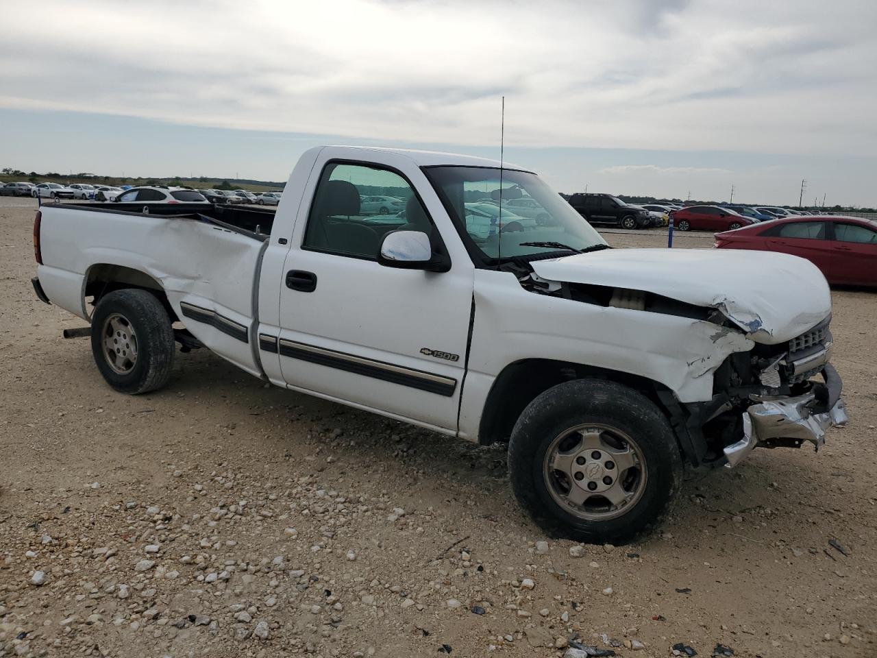 Photo 3 VIN: 1GCEC14V71E185547 - CHEVROLET SILVERADO 