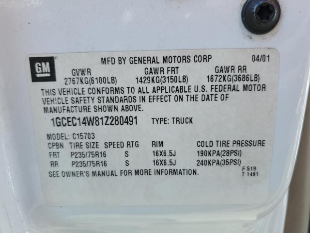 Photo 12 VIN: 1GCEC14W81Z280491 - CHEVROLET ALL MODELS 