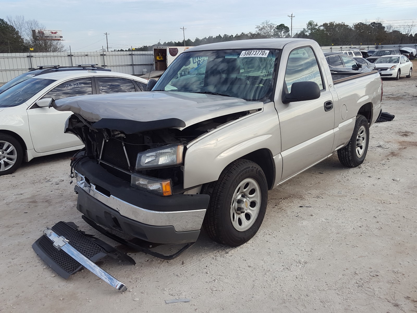 Photo 1 VIN: 1GCEC14X45Z195050 - CHEVROLET SILVERADO 