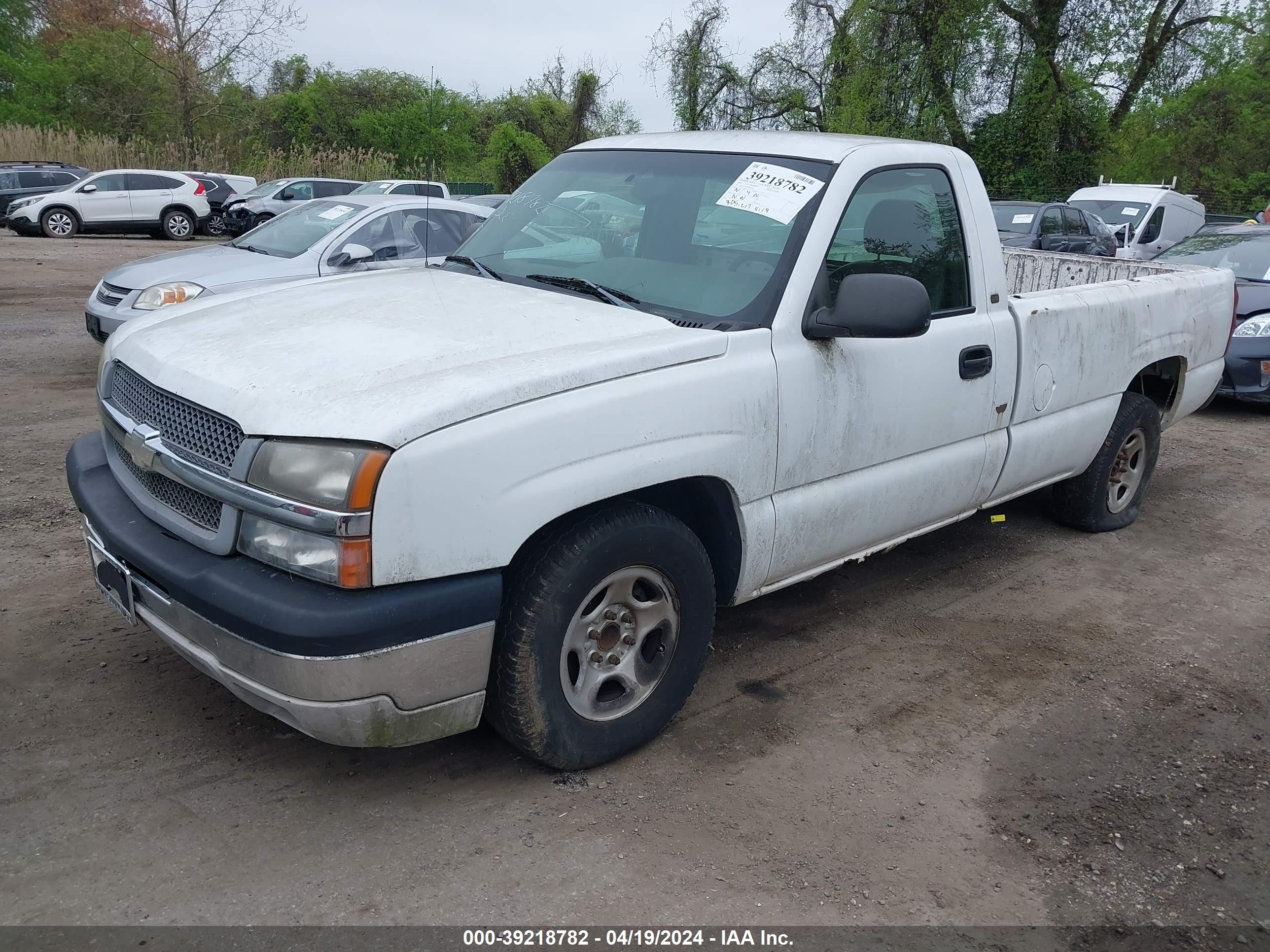 Photo 1 VIN: 1GCEC14X53Z184507 - CHEVROLET SILVERADO 