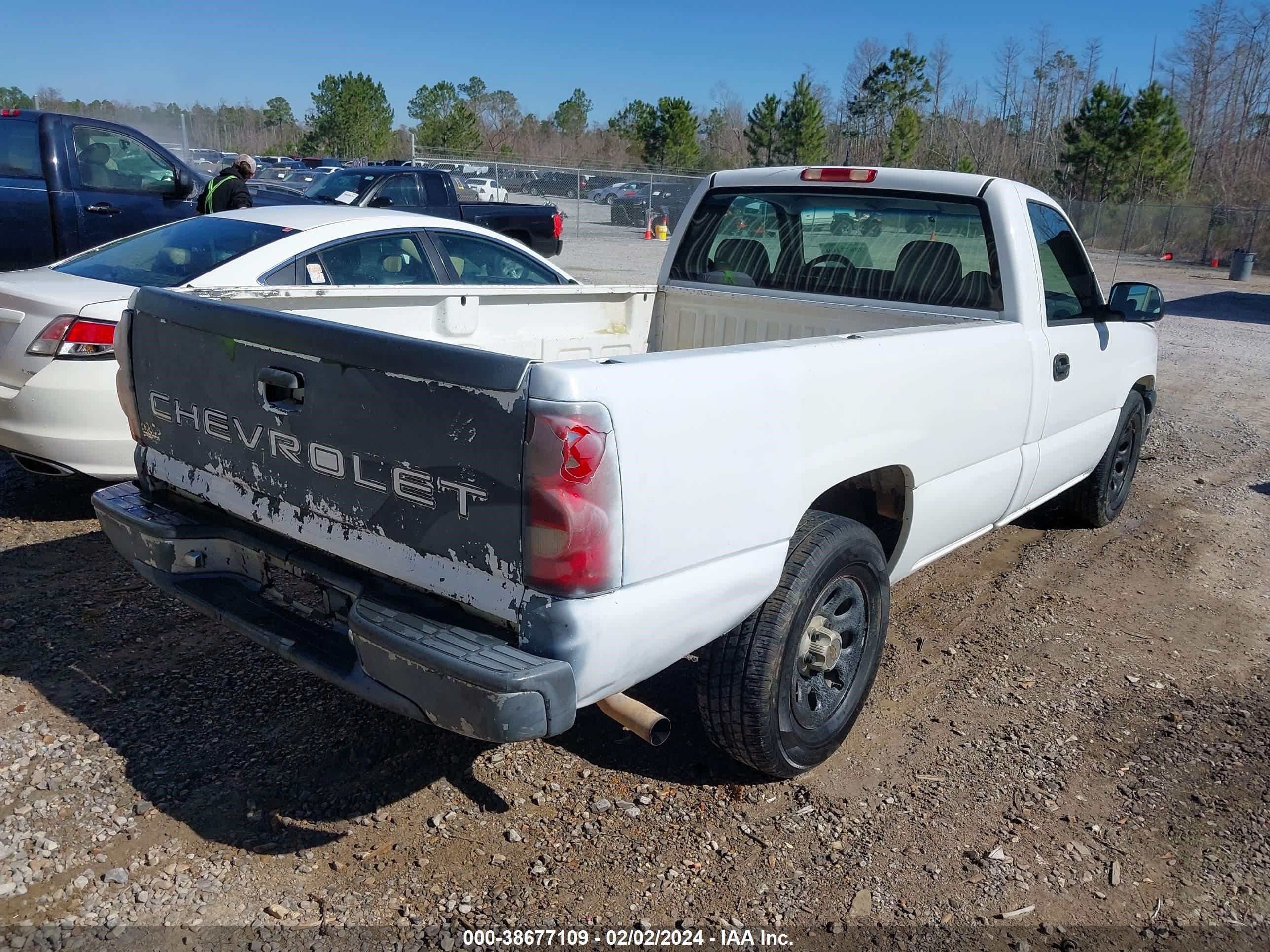 Photo 3 VIN: 1GCEC14X56Z148854 - CHEVROLET SILVERADO 