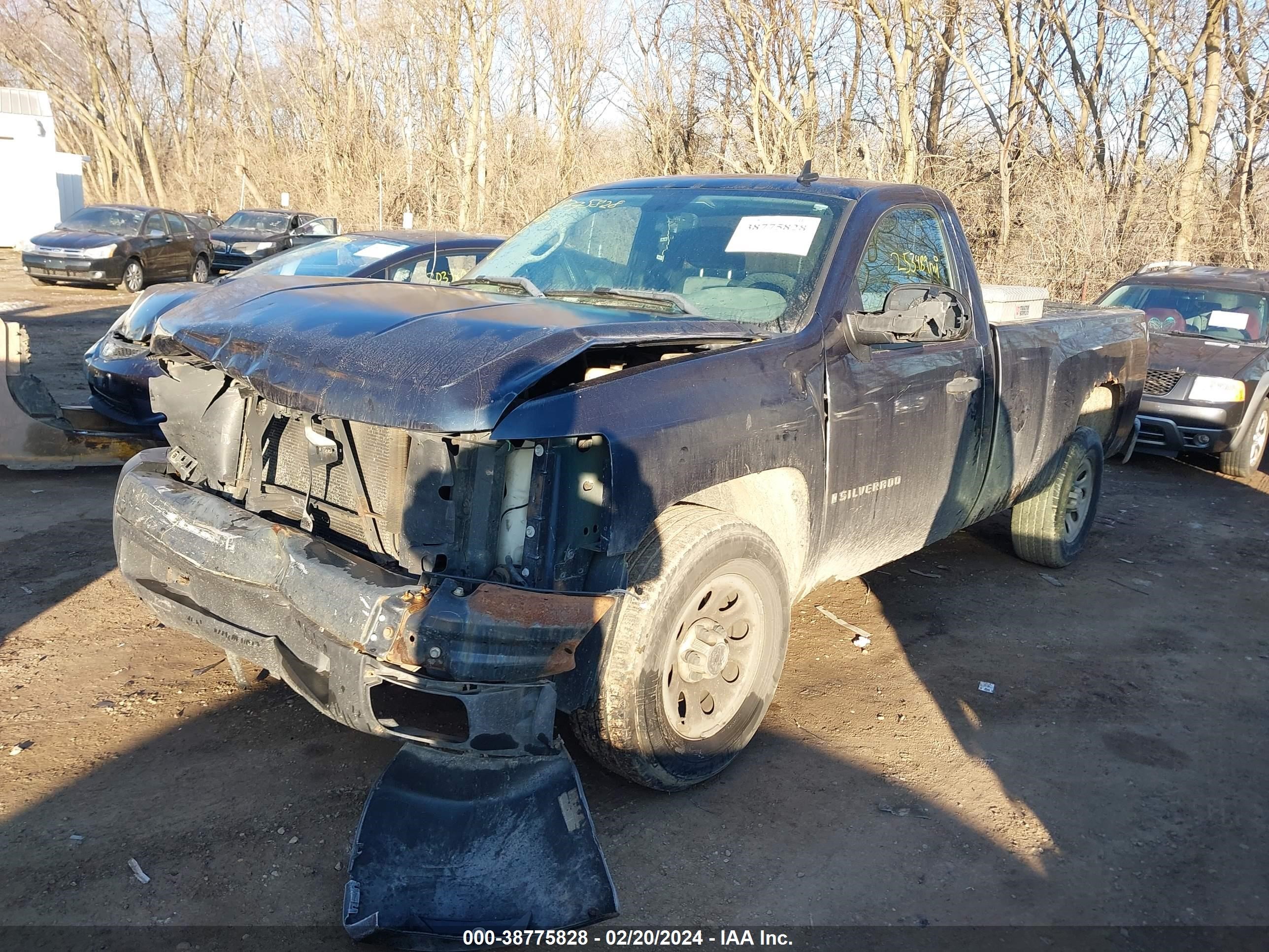 Photo 1 VIN: 1GCEC14X57Z650457 - CHEVROLET SILVERADO 