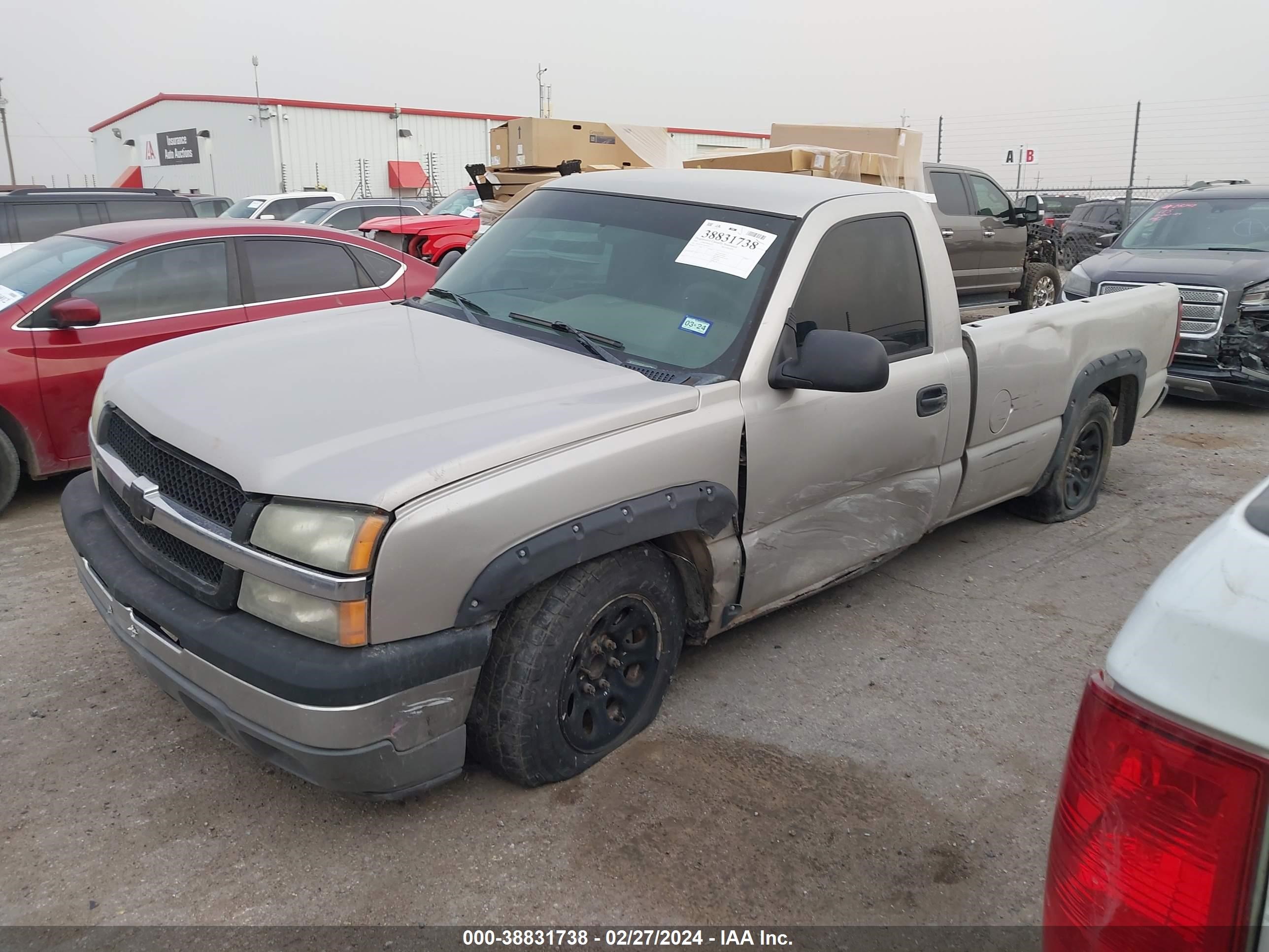 Photo 1 VIN: 1GCEC14X75Z293635 - CHEVROLET SILVERADO 