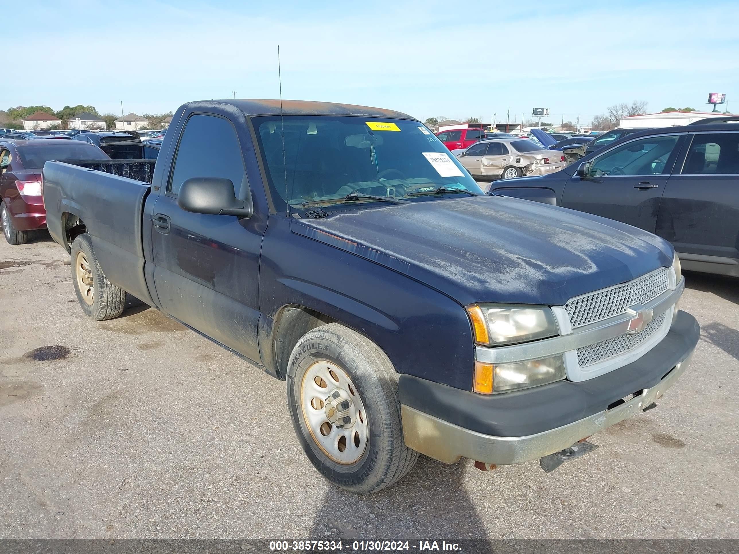 Photo 1 VIN: 1GCEC14X95Z184688 - CHEVROLET SILVERADO 