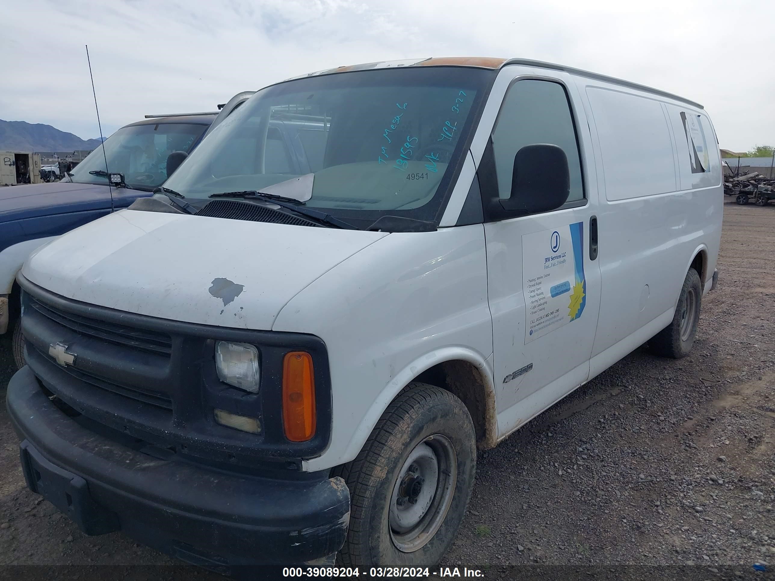 Photo 1 VIN: 1GCEG15W511181595 - CHEVROLET EXPRESS 