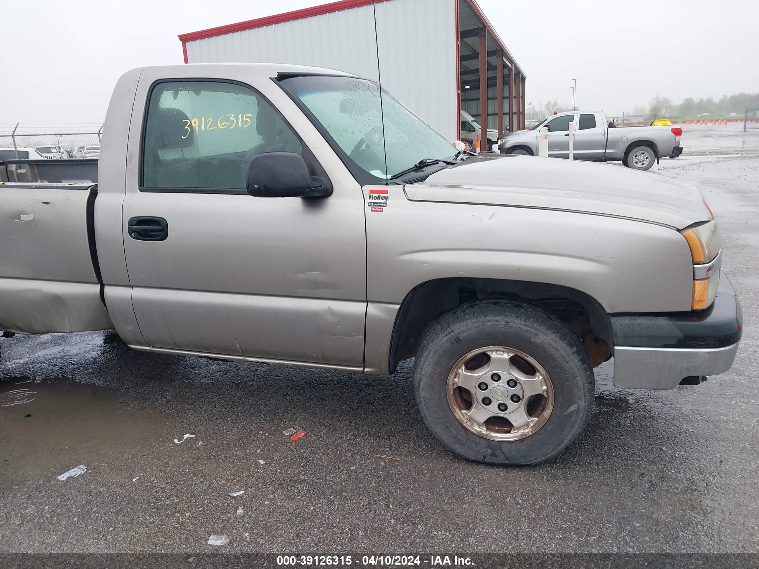 Photo 10 VIN: 1GCEK14T03Z130712 - CHEVROLET SILVERADO 