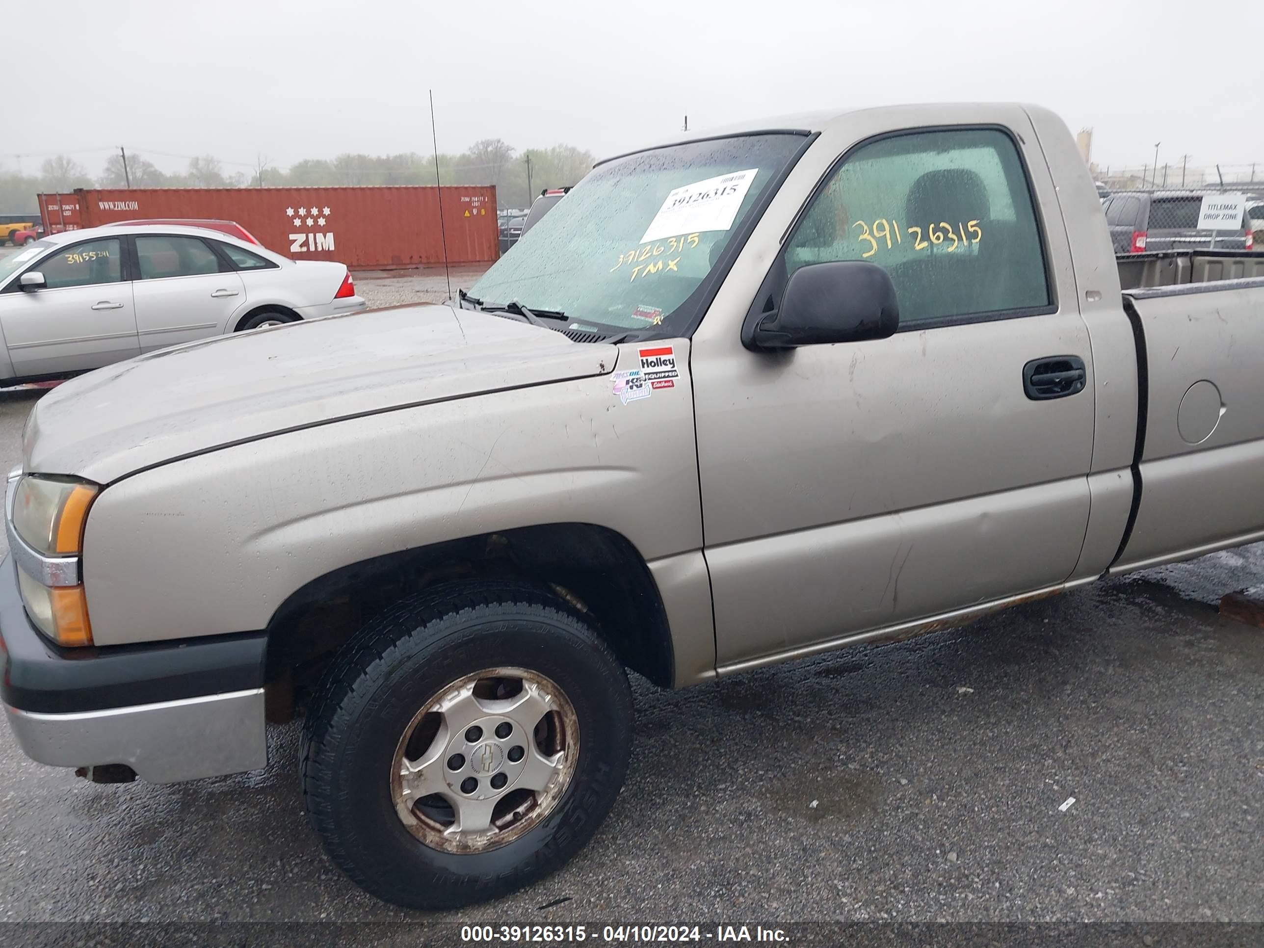 Photo 12 VIN: 1GCEK14T03Z130712 - CHEVROLET SILVERADO 