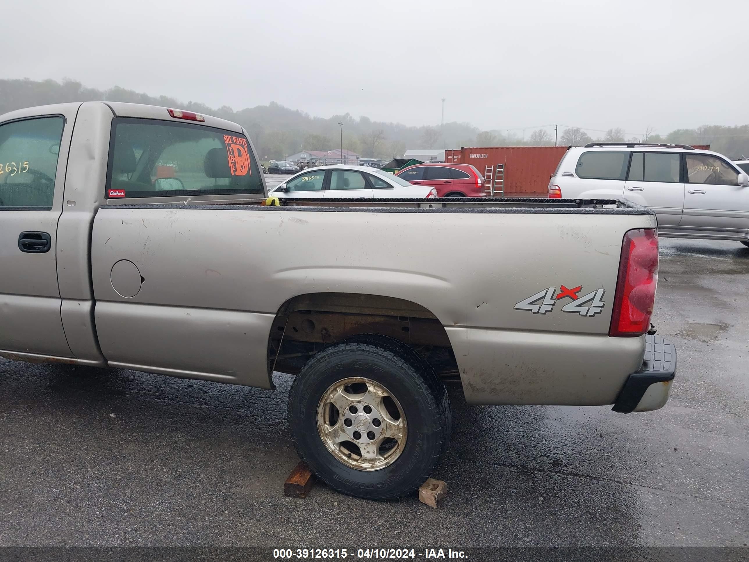 Photo 13 VIN: 1GCEK14T03Z130712 - CHEVROLET SILVERADO 