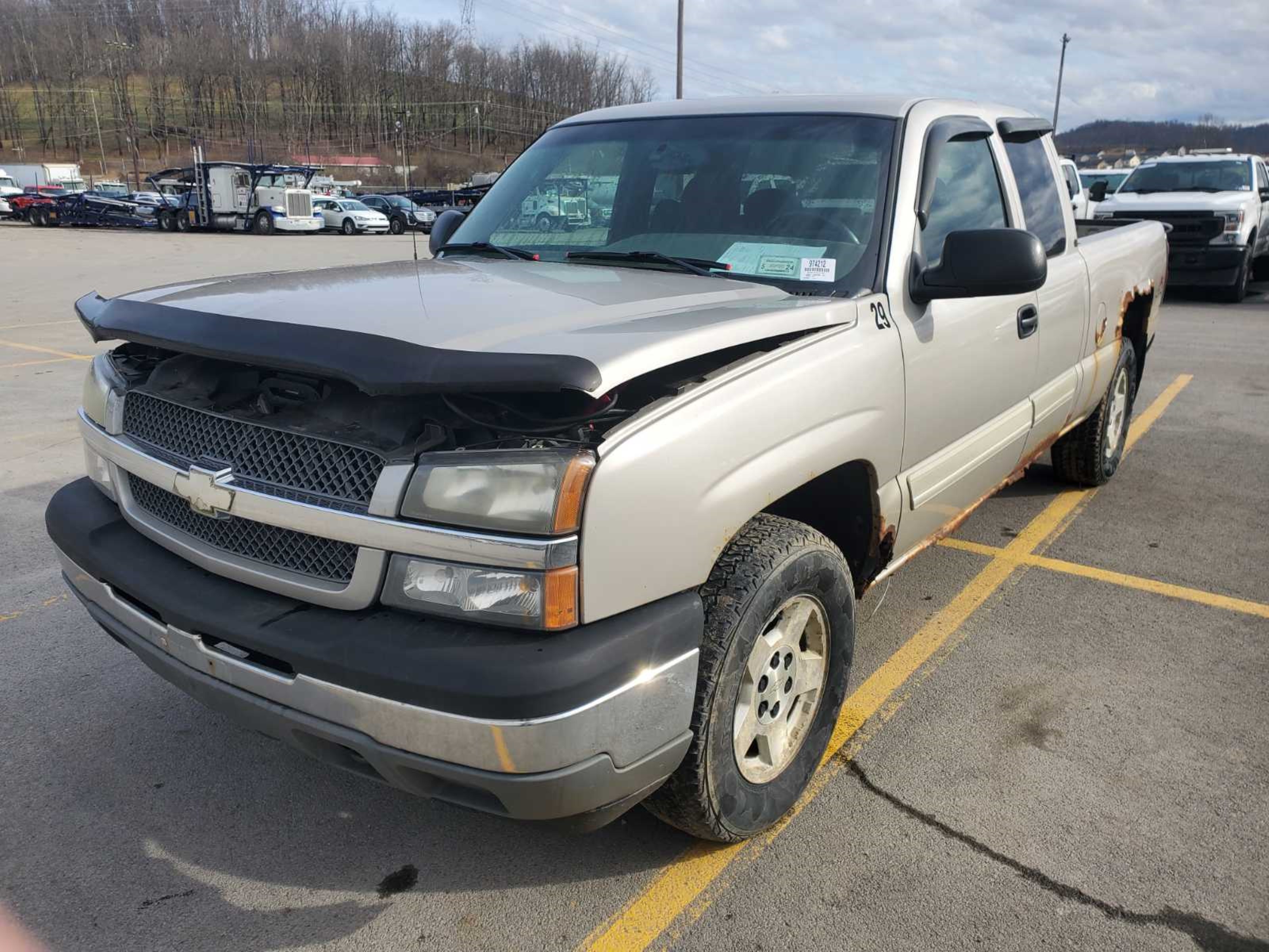 Photo 8 VIN: 1GCEK19T05E177001 - CHEVROLET SILVERADO 