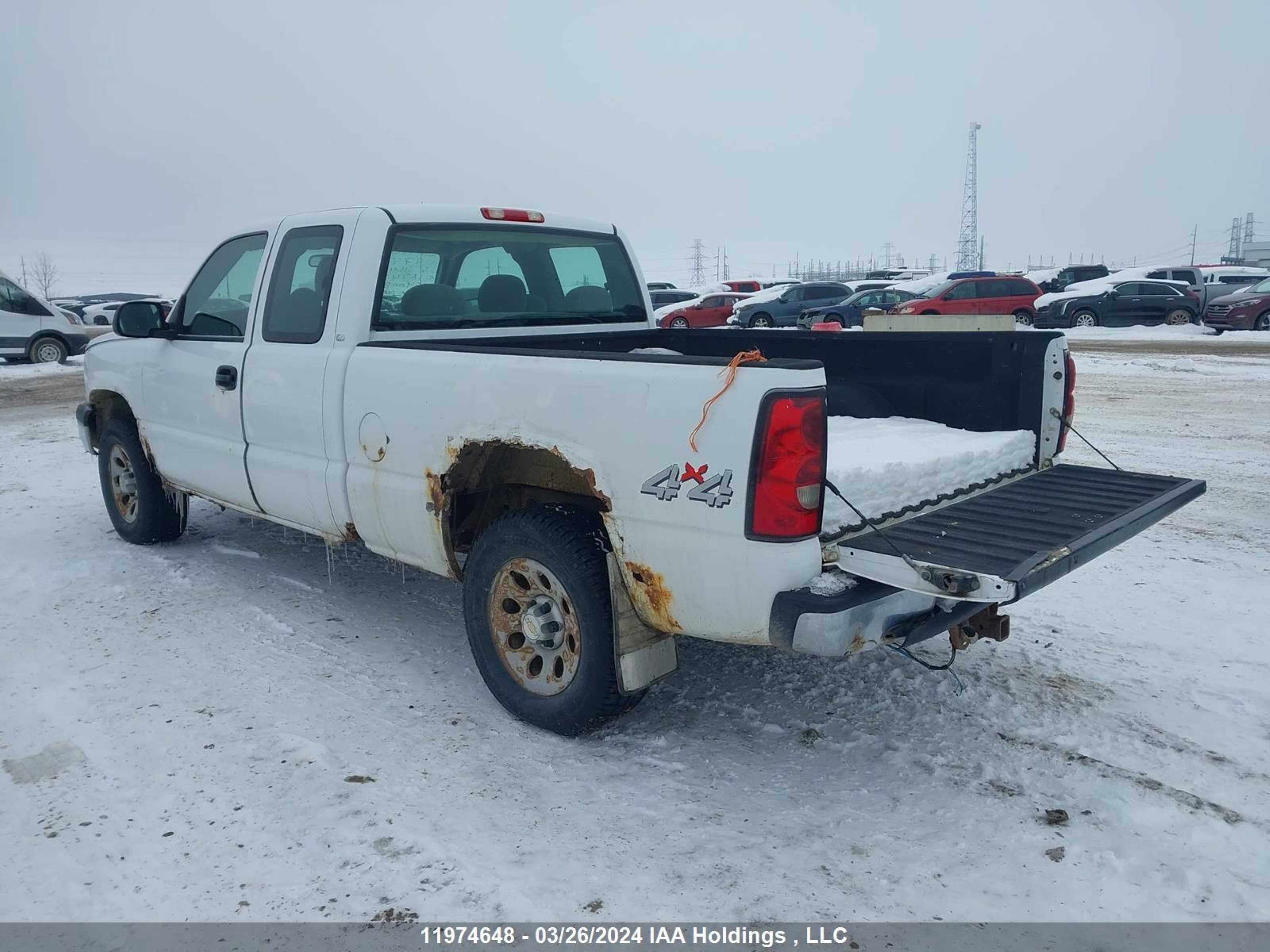 Photo 2 VIN: 1GCEK19V25Z167435 - CHEVROLET SILVERADO 