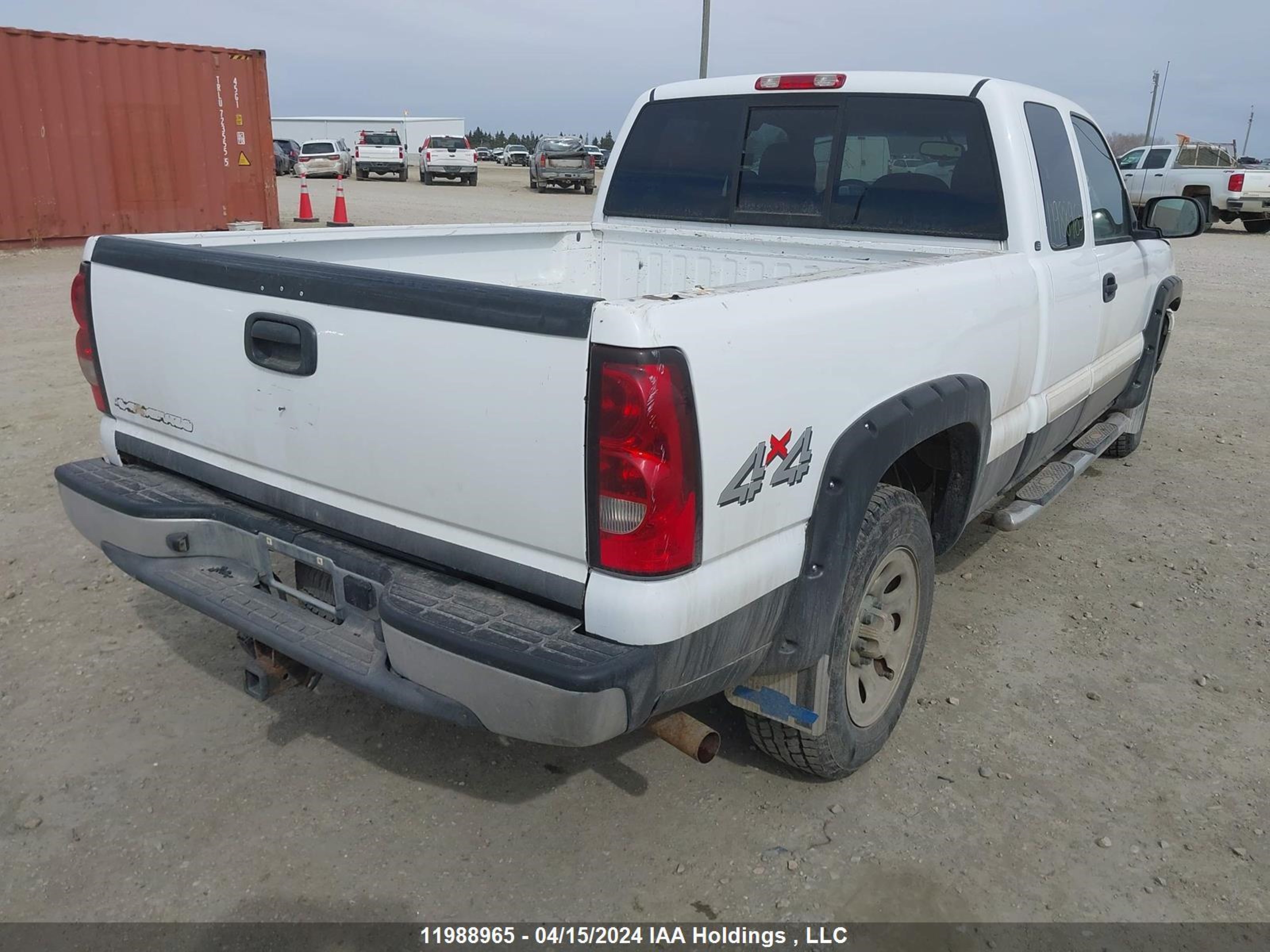 Photo 3 VIN: 1GCEK19V97Z164972 - CHEVROLET SILVERADO 